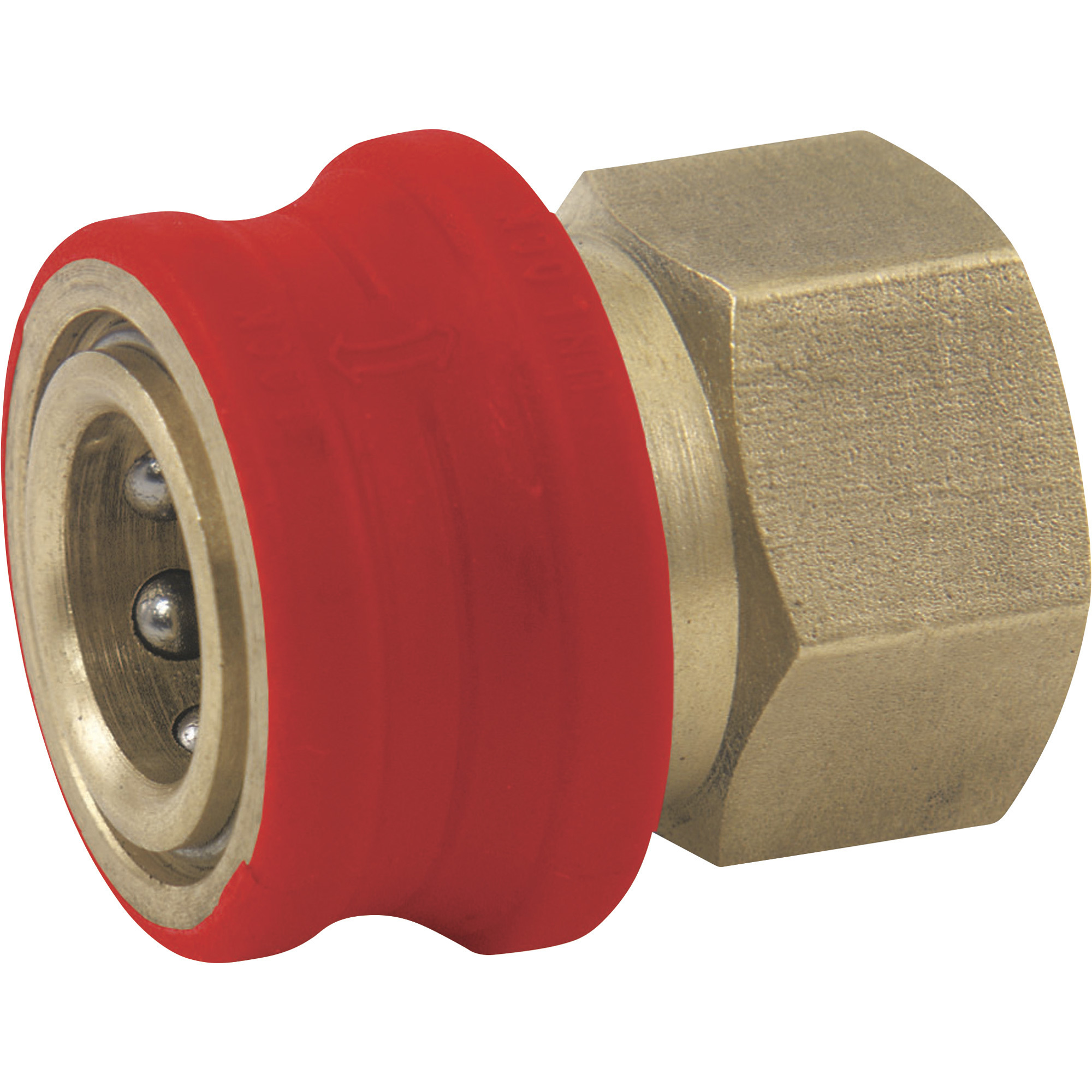 NorthStar Pressure Washer Insulated Quick-Connect Coupler â 3/8Inch NPT-F, 4500 PSI, 12.0 GPM, Brass, Model 2100384P