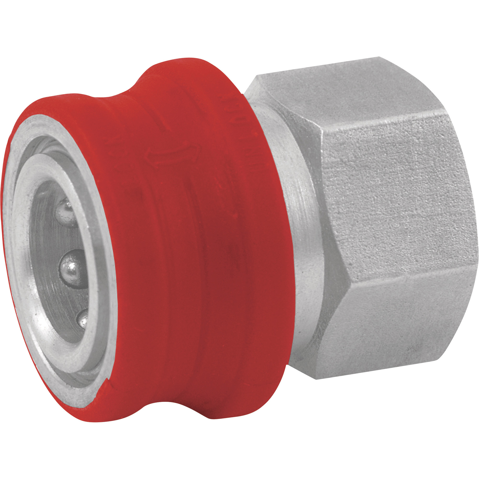 NorthStar Pressure Washer Insulated Quick-Connect Coupler â 3/8Inch NPT-F, 5000 PSI, 12.0 GPM, Stainless Steel, Model 2100387P