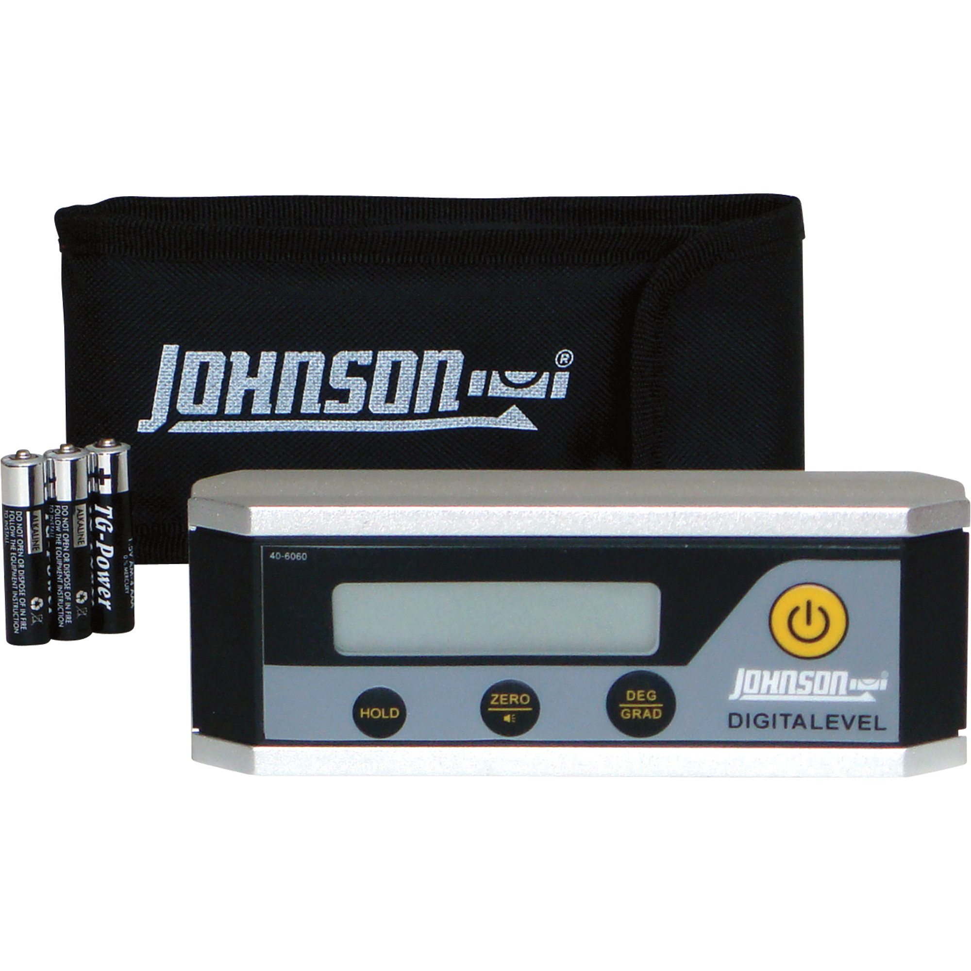 Johnson Level & Tool Electronic Level Inclinometer, Model 40-6060