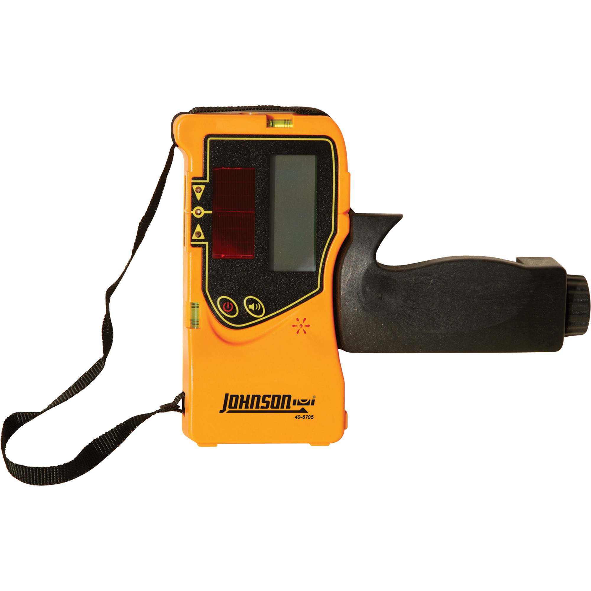 Johnson Level & Tool Pulse Laser Detector with Clamp, Model 40-6780