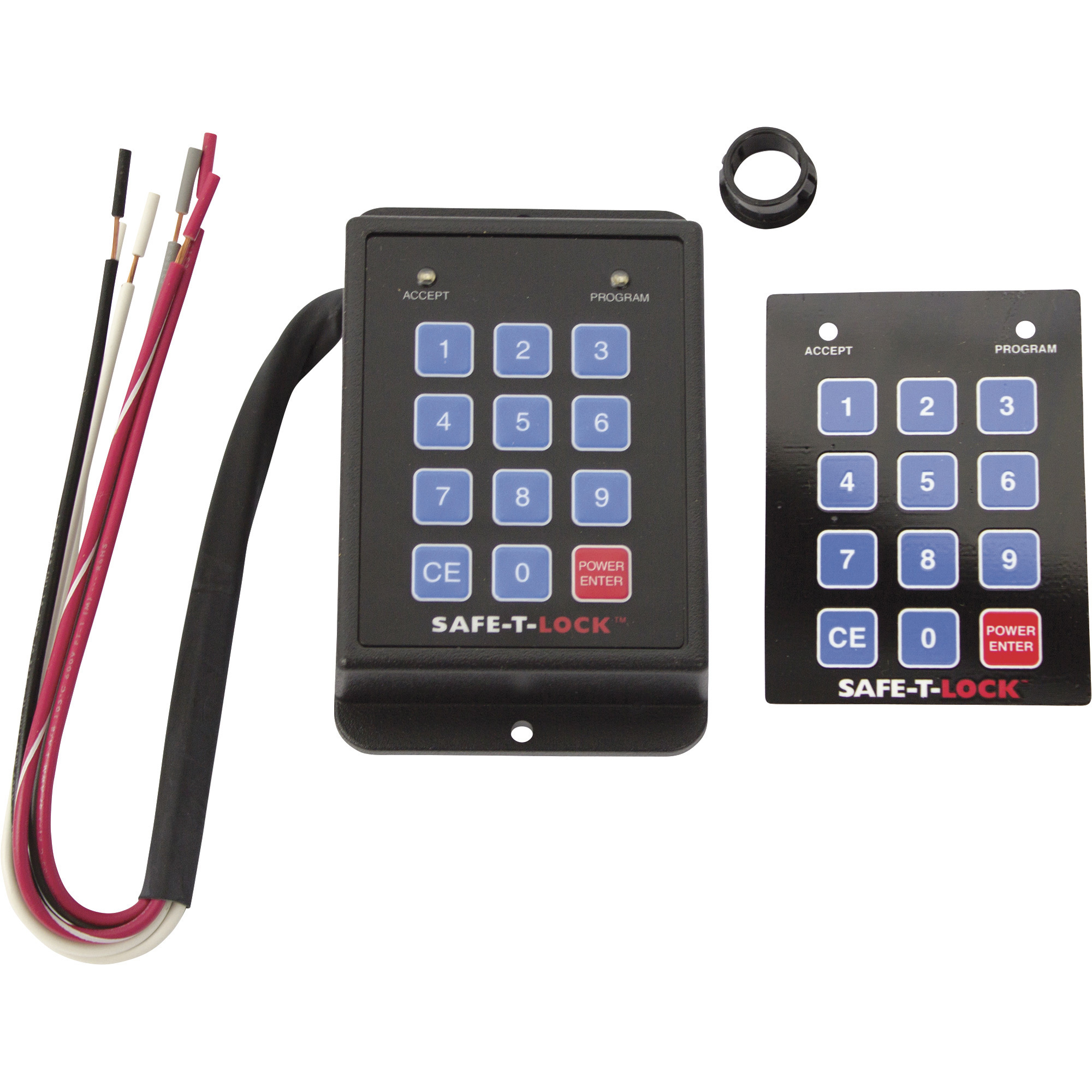K&M Safe-T-Lock Programmable Security Lock, 99 Programmable Codes, Model 3187