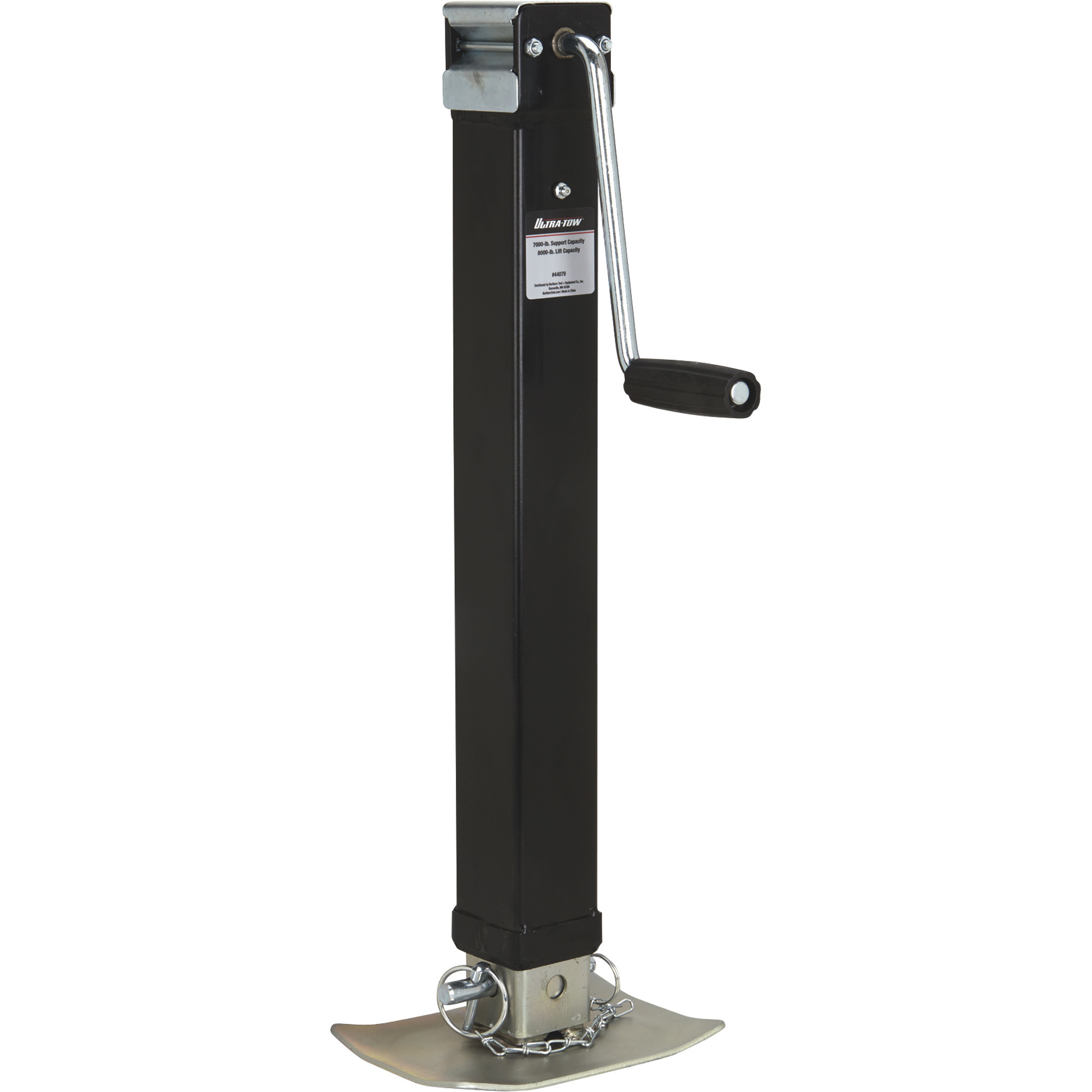 Ultra-Tow Weld-On Sidewind Trailer Jack, 5000-Lb. Lift Capacity