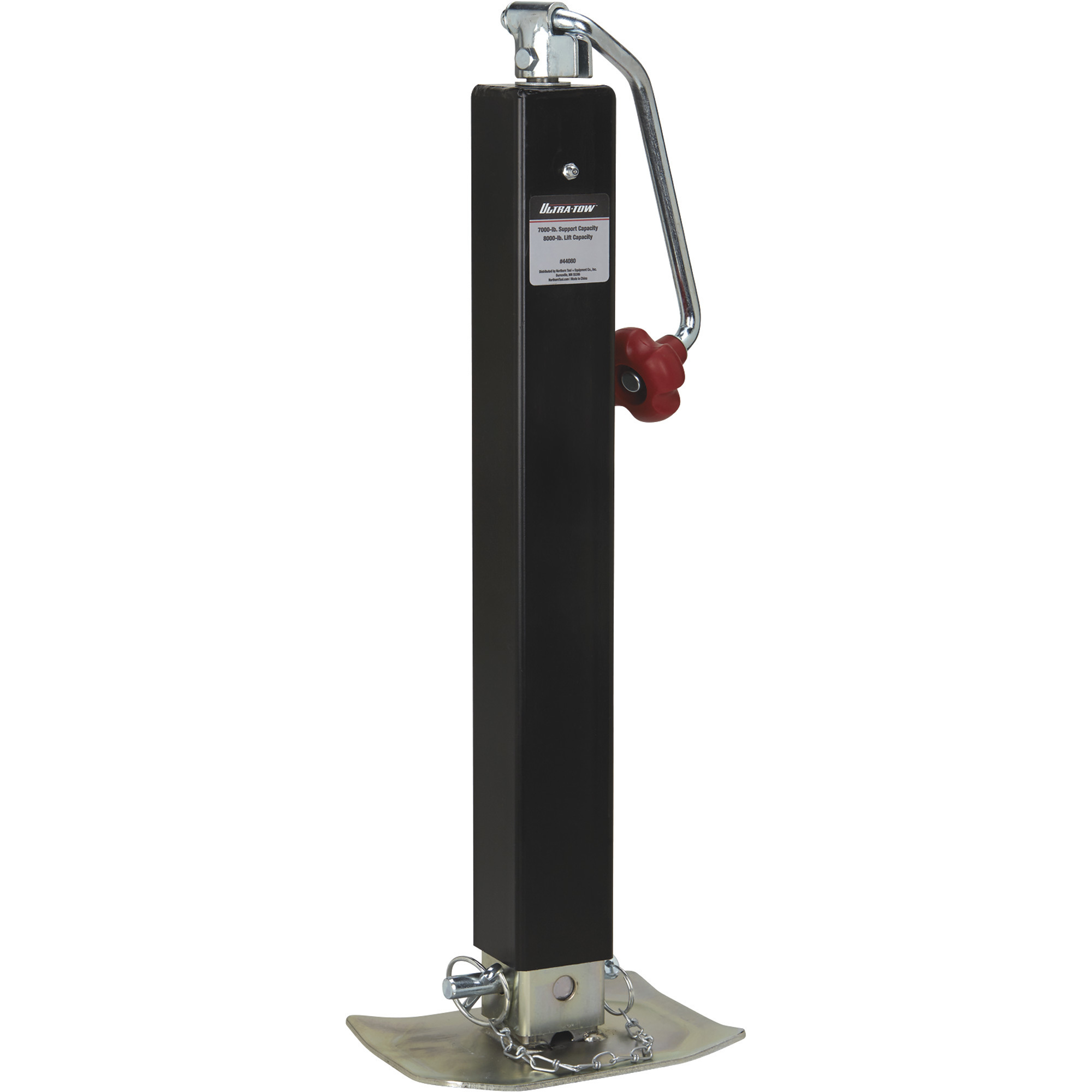 Ultra-Tow Weld-On Topwind Trailer Jack, 5000-Lb. Lift Capacity