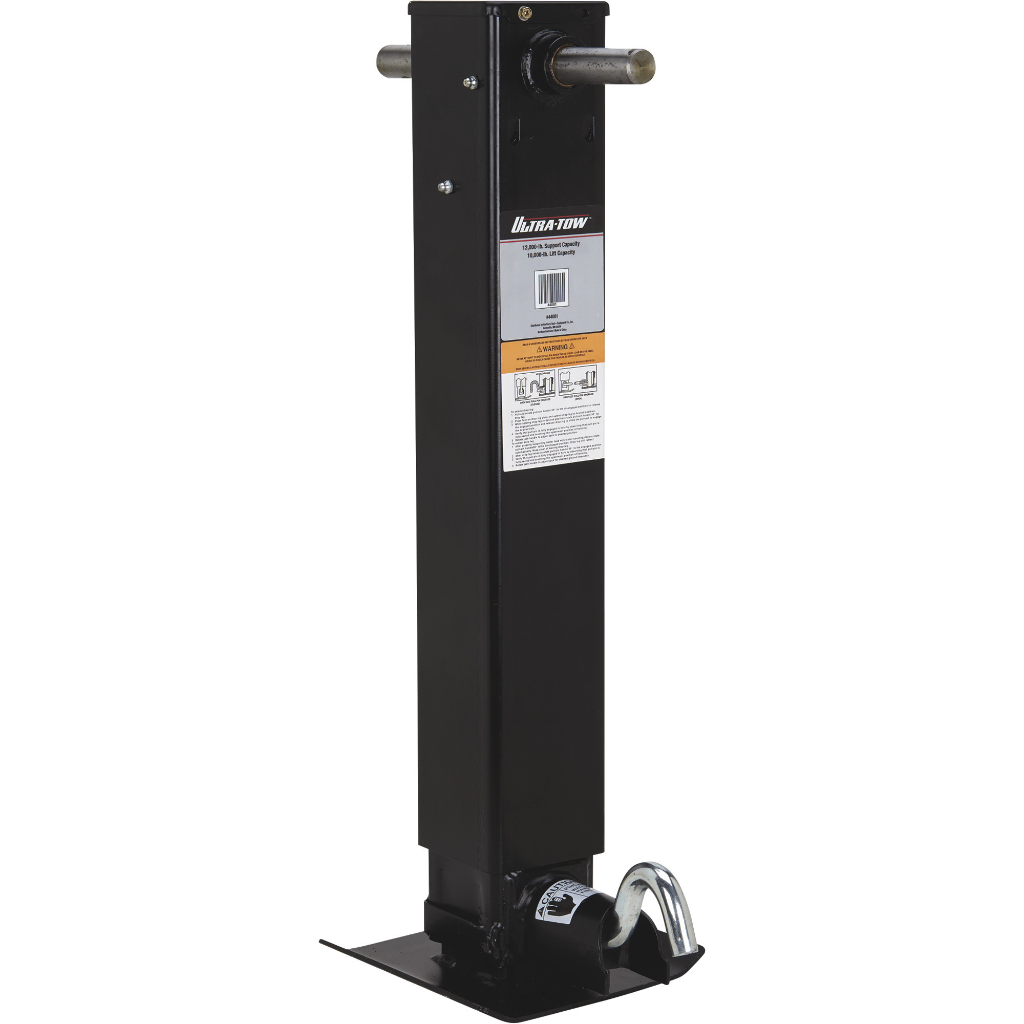 Ultra-Tow Spring Return Weld-On Sidewind Jack, 10,000-Lb. Lift Capacity