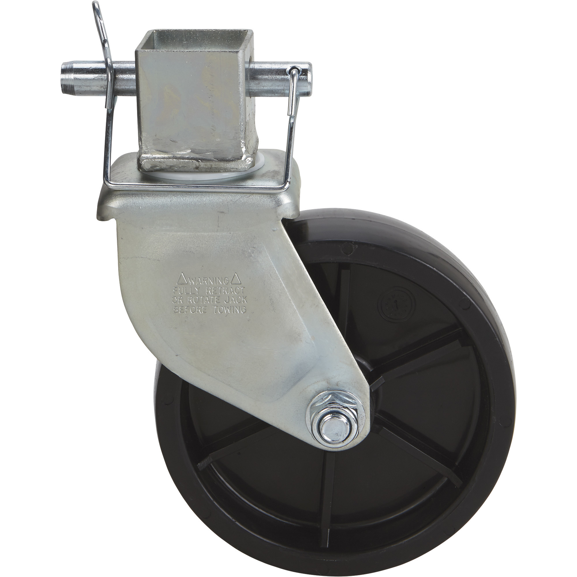 Ultra-Tow Square Tube Caster, 1200-Lb. Capacity
