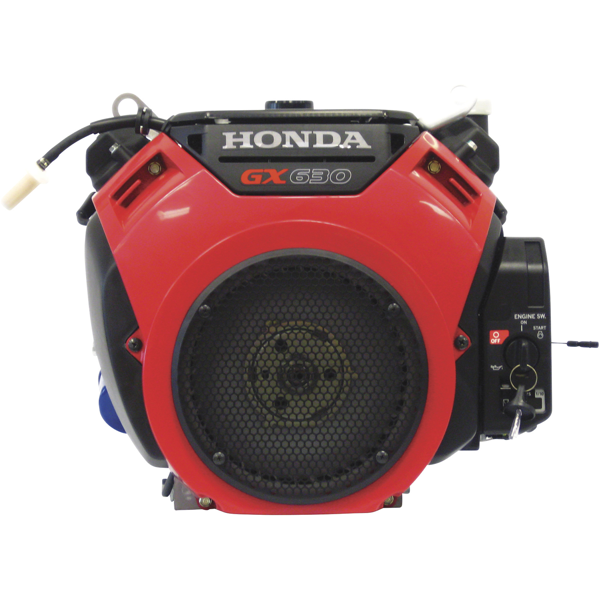 Honda V-Twin Horizontal OHV Engine with Electric Start â 688cc, GX Series, (Air Cleaner and Housing Not Included), Model GX630RHTXF2