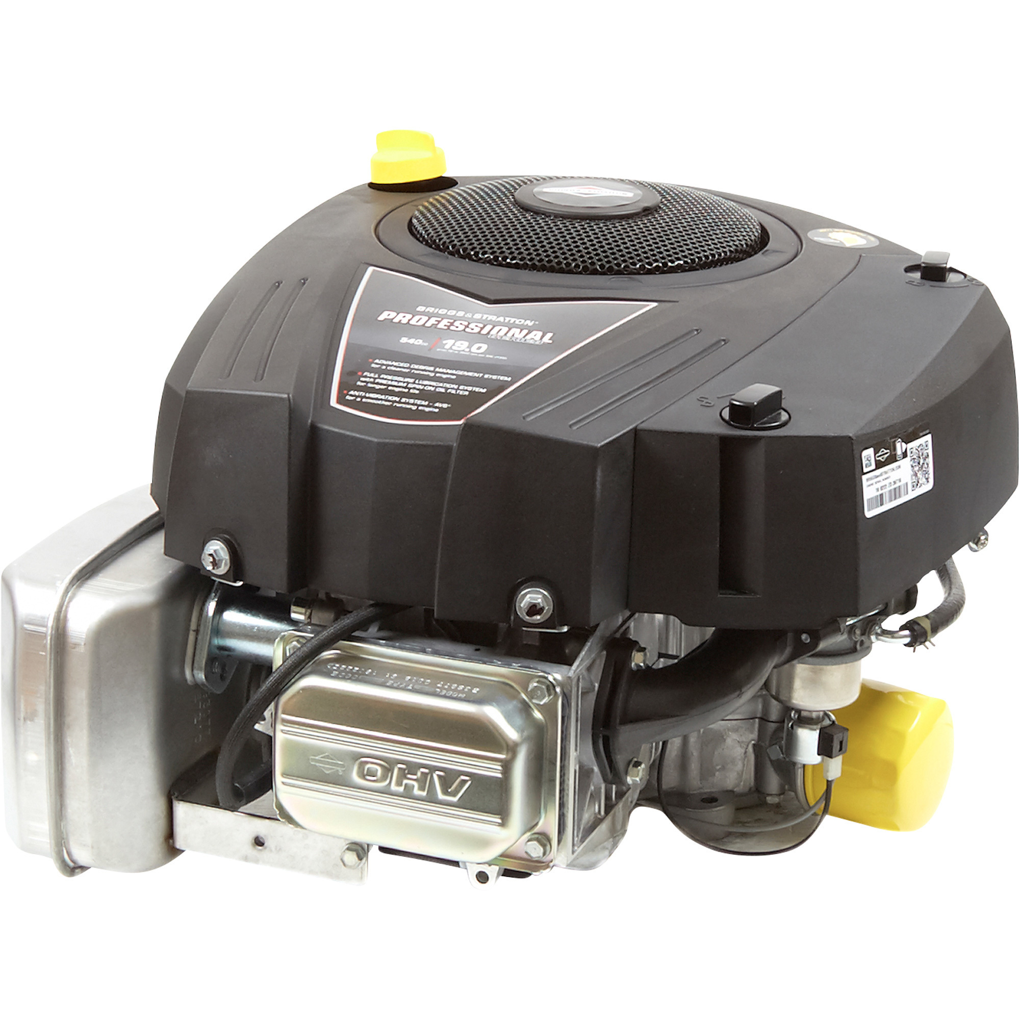 Briggs & Stratton Intek 540cc Vertical OHV Engine with Electric Start â Model 33S877-0019-G1