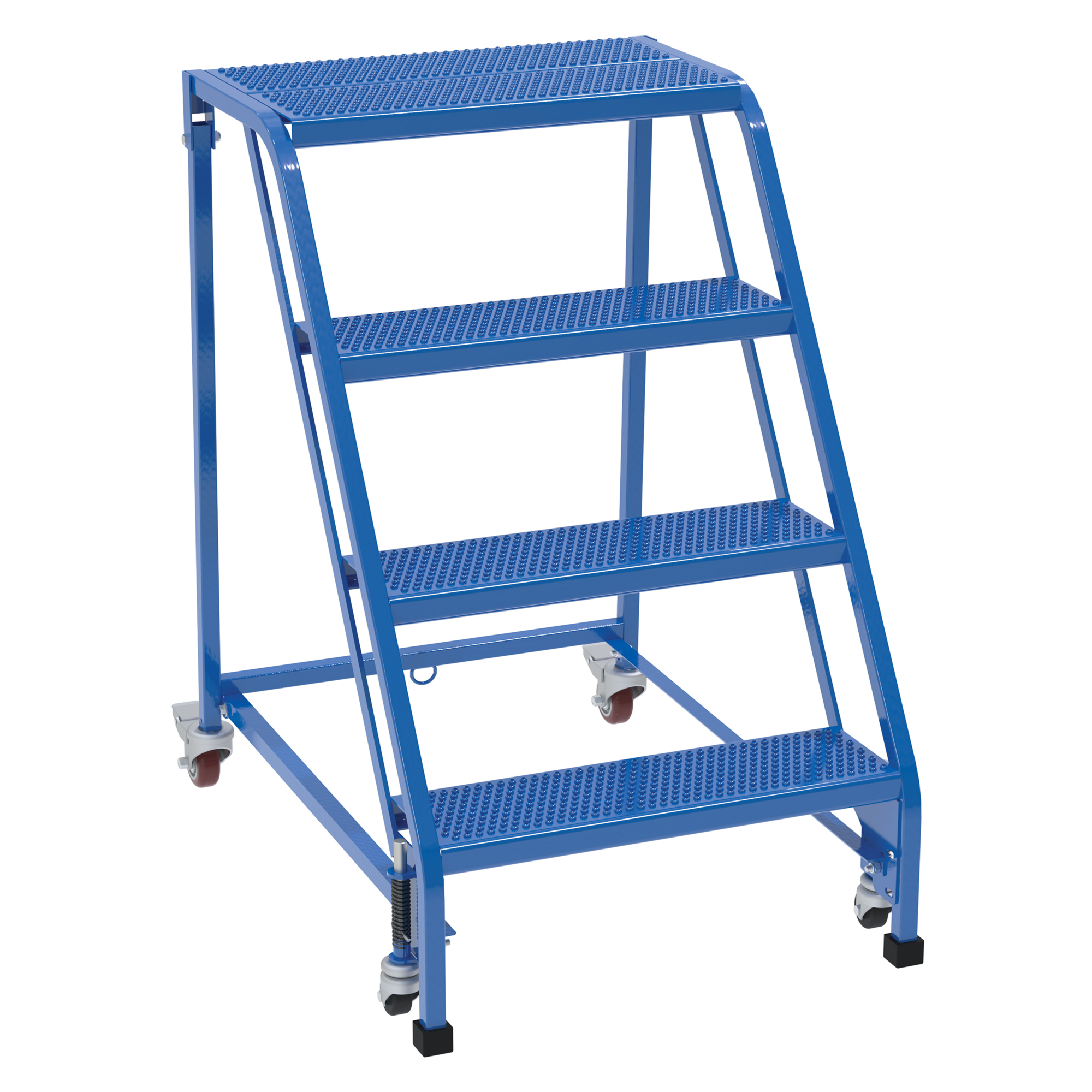 Vestil, 4 Step perforated warehouse ladder no rail, Overall Height 40 in, Steps 4 Material Steel, Model LAD-PW-26-4-P-NHR