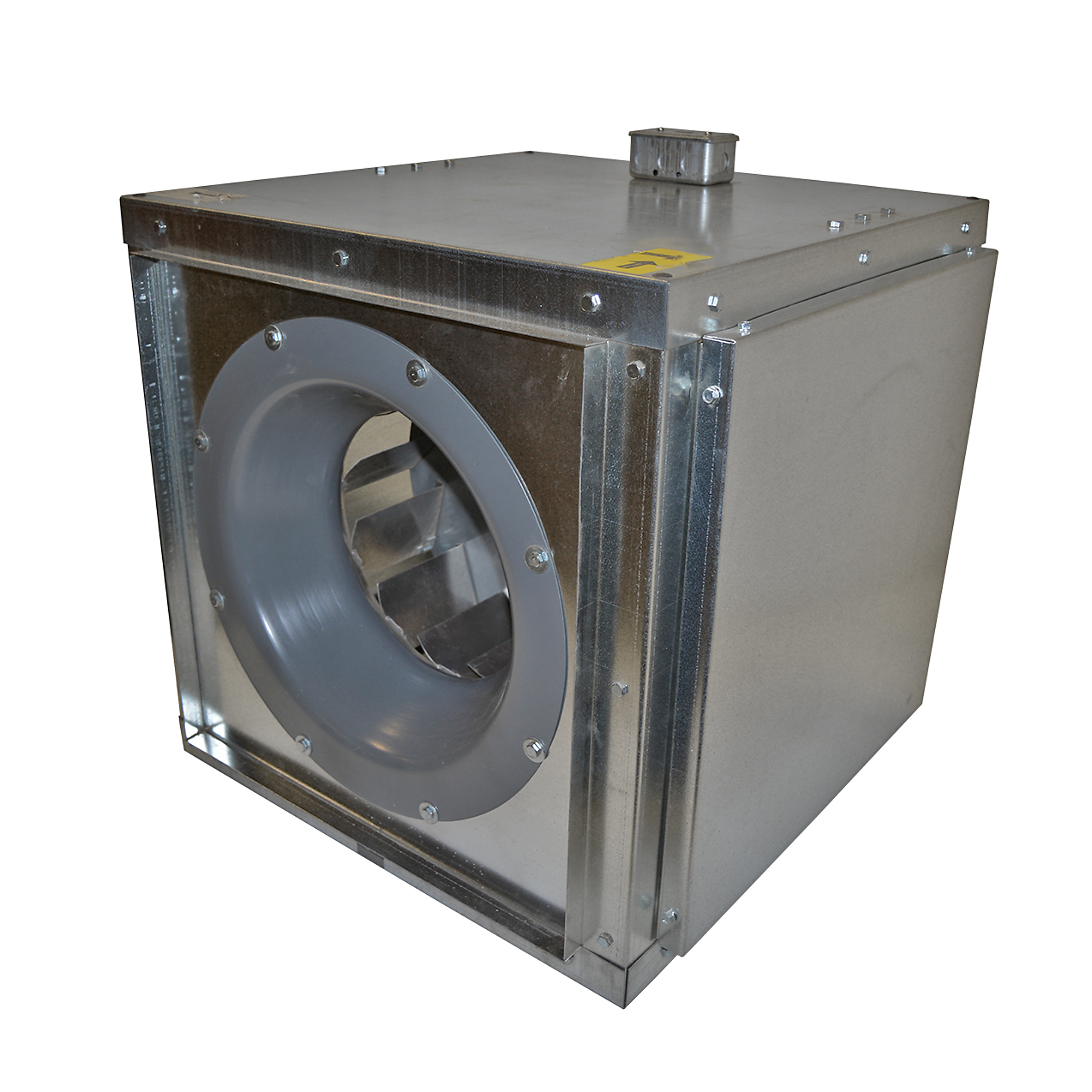 Canarm, Square Inline Direct Drive Blower, Fan Type Cabinet, Air Delivery 3750 cfm, Model GSQ165-D-EC