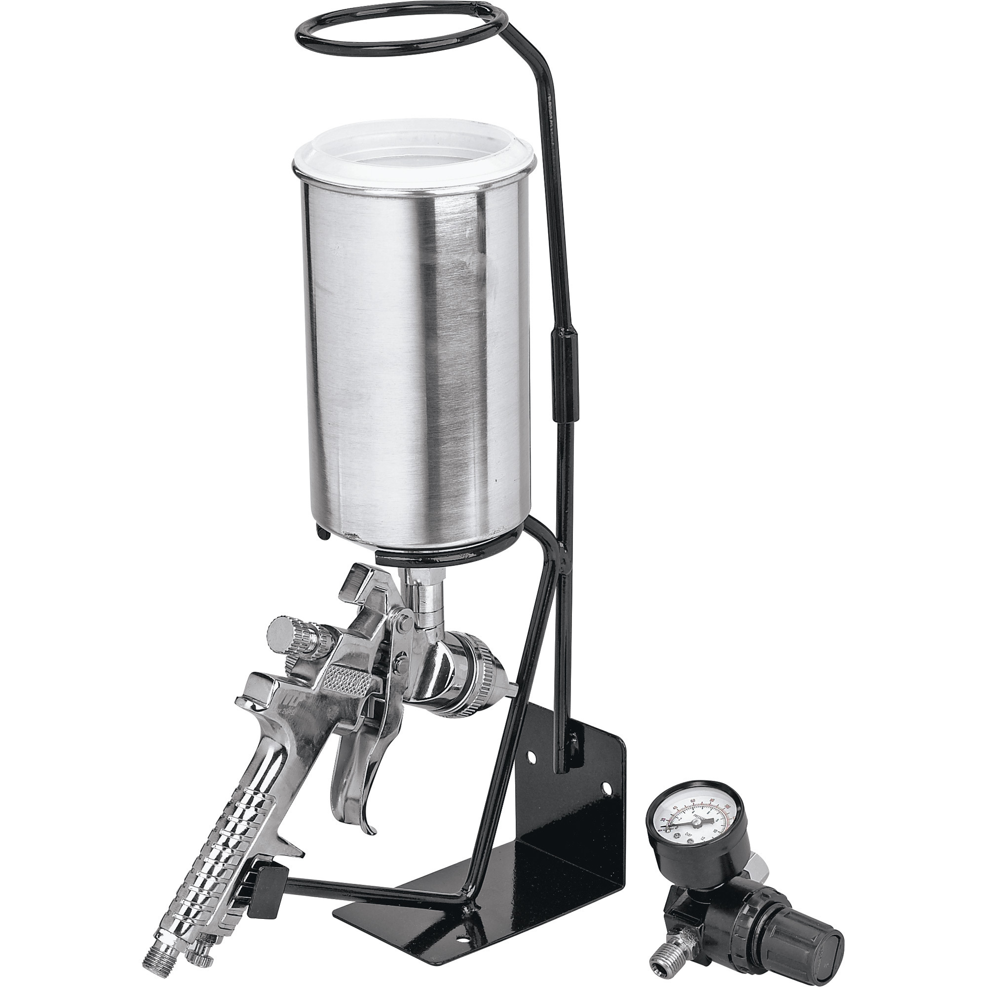 Vaper HVLP Touch-Up Paint Spray Gun Set with Stand, 2.3mm, Model 19123