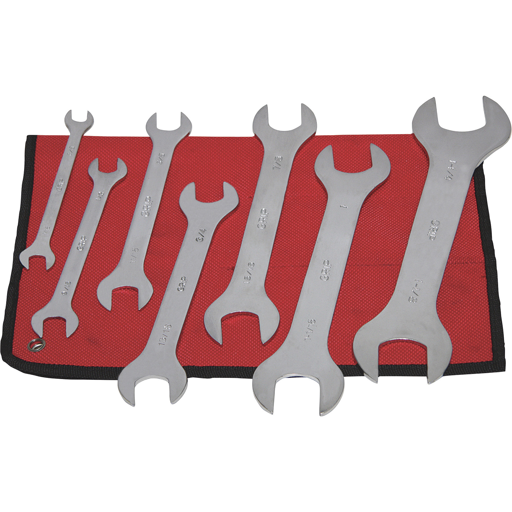 Grip Super-Thin Wrench Set, 7 Pcs., SAE, Model 90120