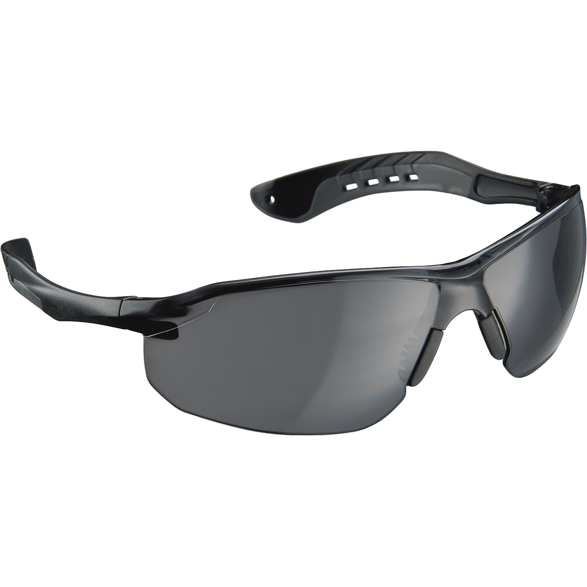 3M Flat Temple Safety Glasses, Gray Lens, Model 47011-WV6