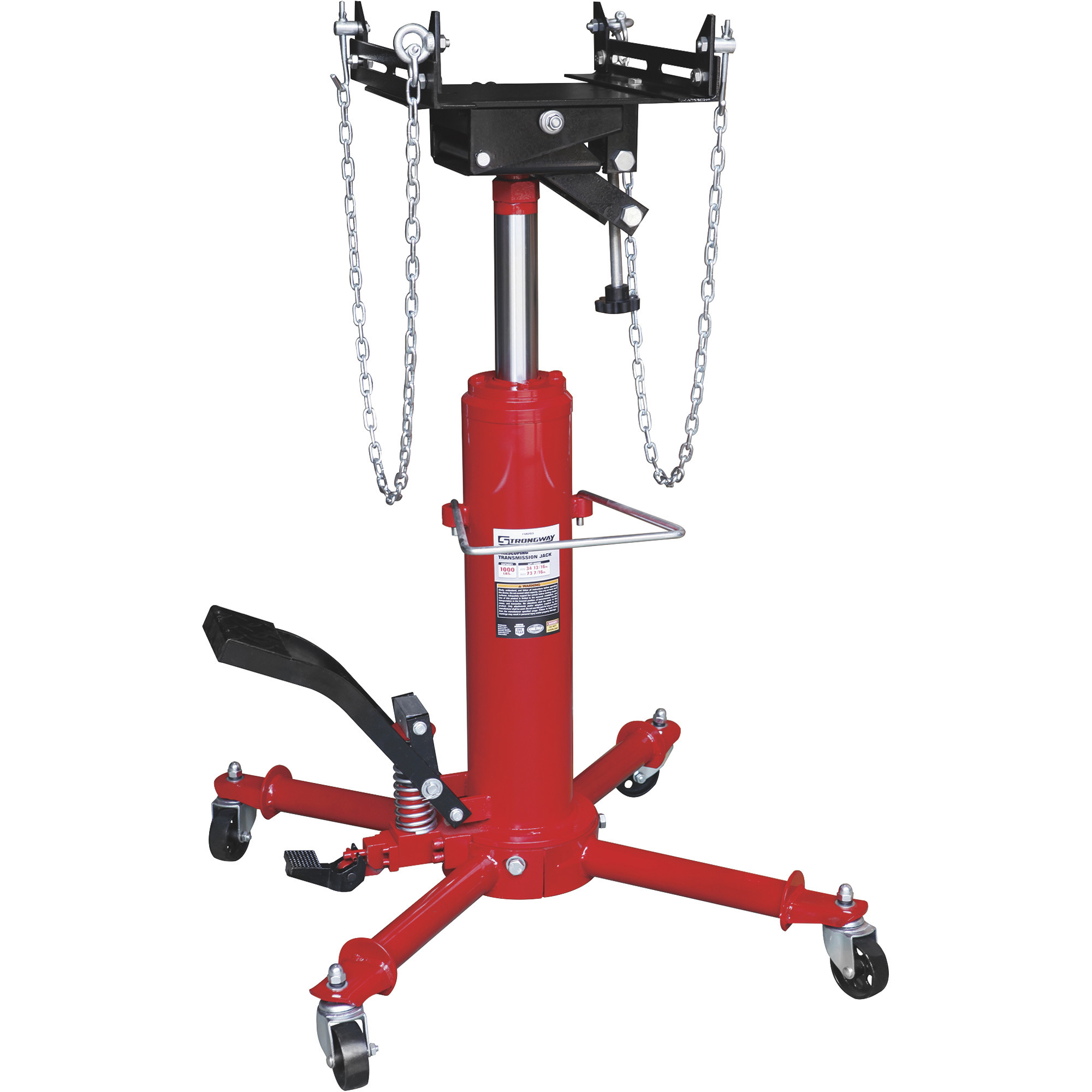 Strongway 1/2-Ton 2-Stage Telescoping Transmission Jack