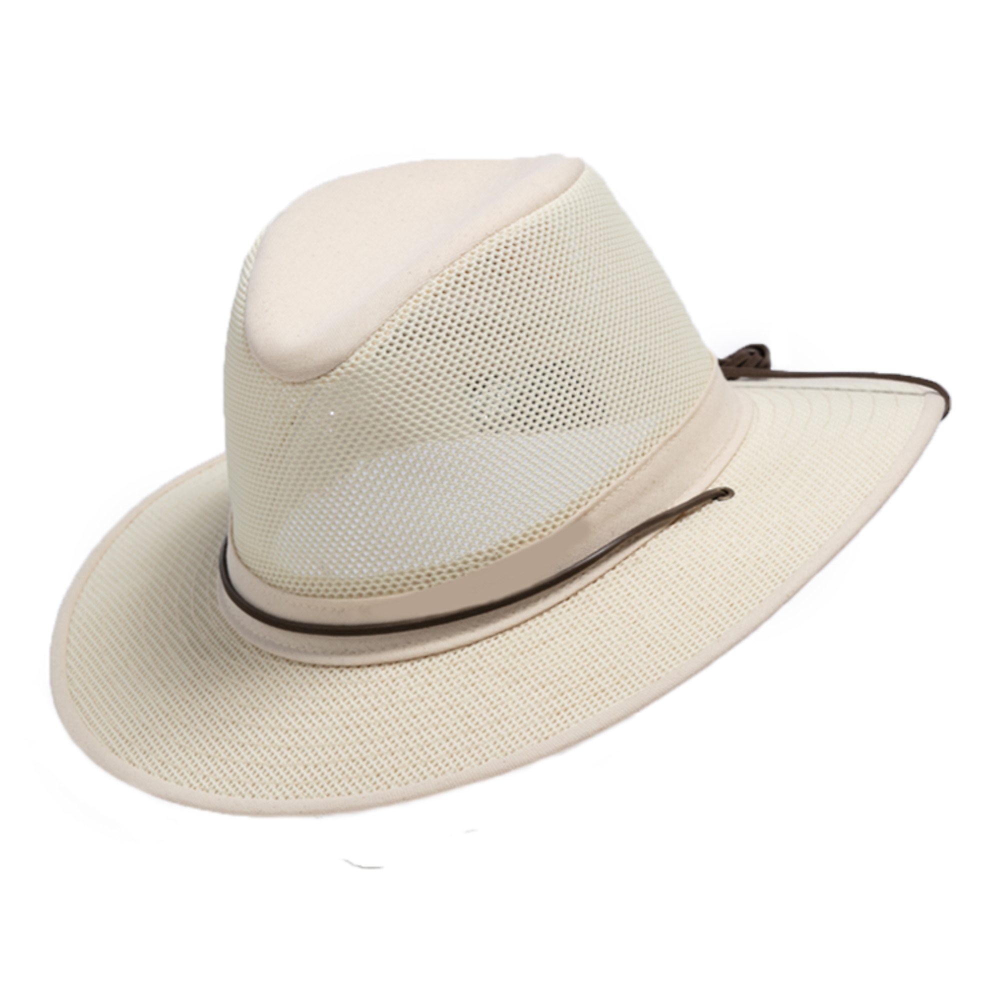 Henschel Hat Company, Orignal Aussie Breezer Hat, UPF 50+, Size M, Color Natural, Hat Style Hat, Model 5310-73-M