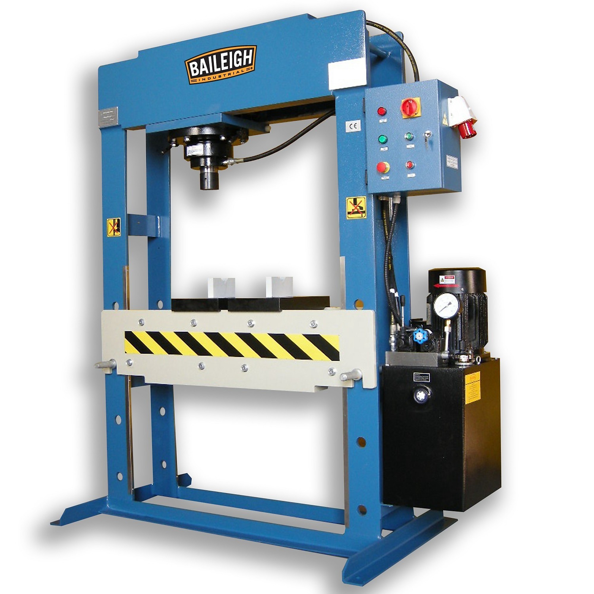 Baileigh, Hydraulic Press, Press Type Hydraulic, Max. Pressure 60 Tons, Model HSP-60M