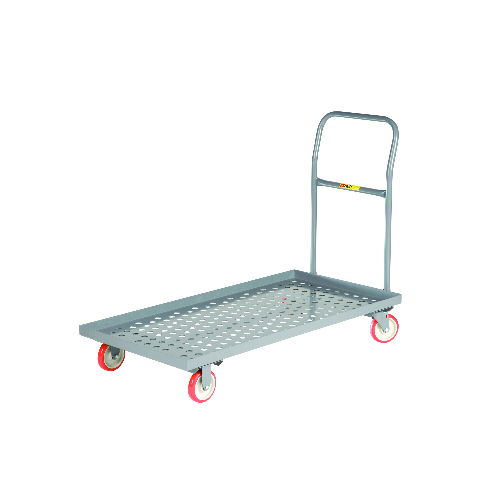 Little Giant, Perforated Steel Deck Platform Truck, Capacity 1,200 lb, Platform Width 24 in, Model T720-P-LU-UPS