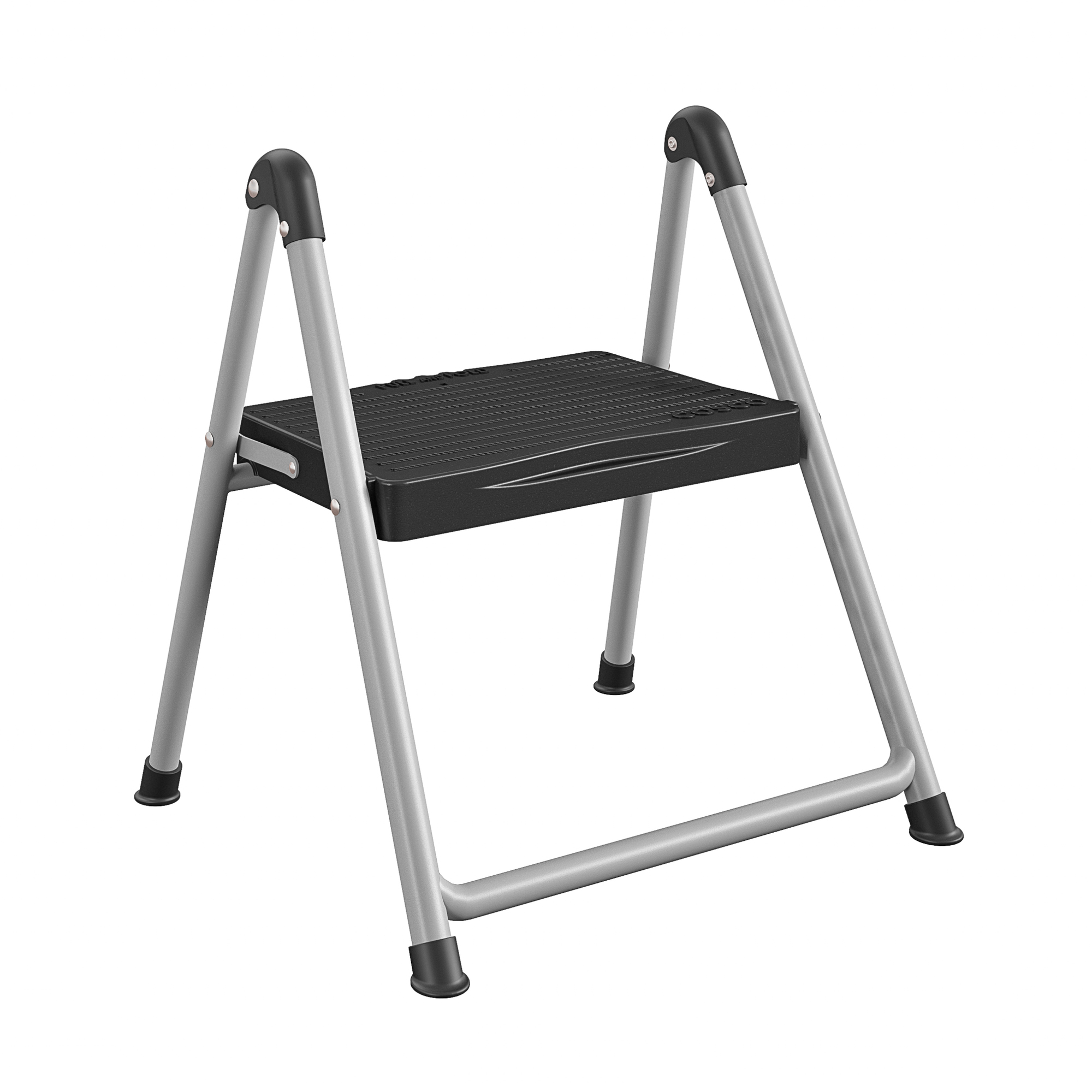 Cosco, One-Step Steel Step Stool without Handle, Height 1.43 ft, Capacity 200 lb, Material Steel, Model 11014PBL1E