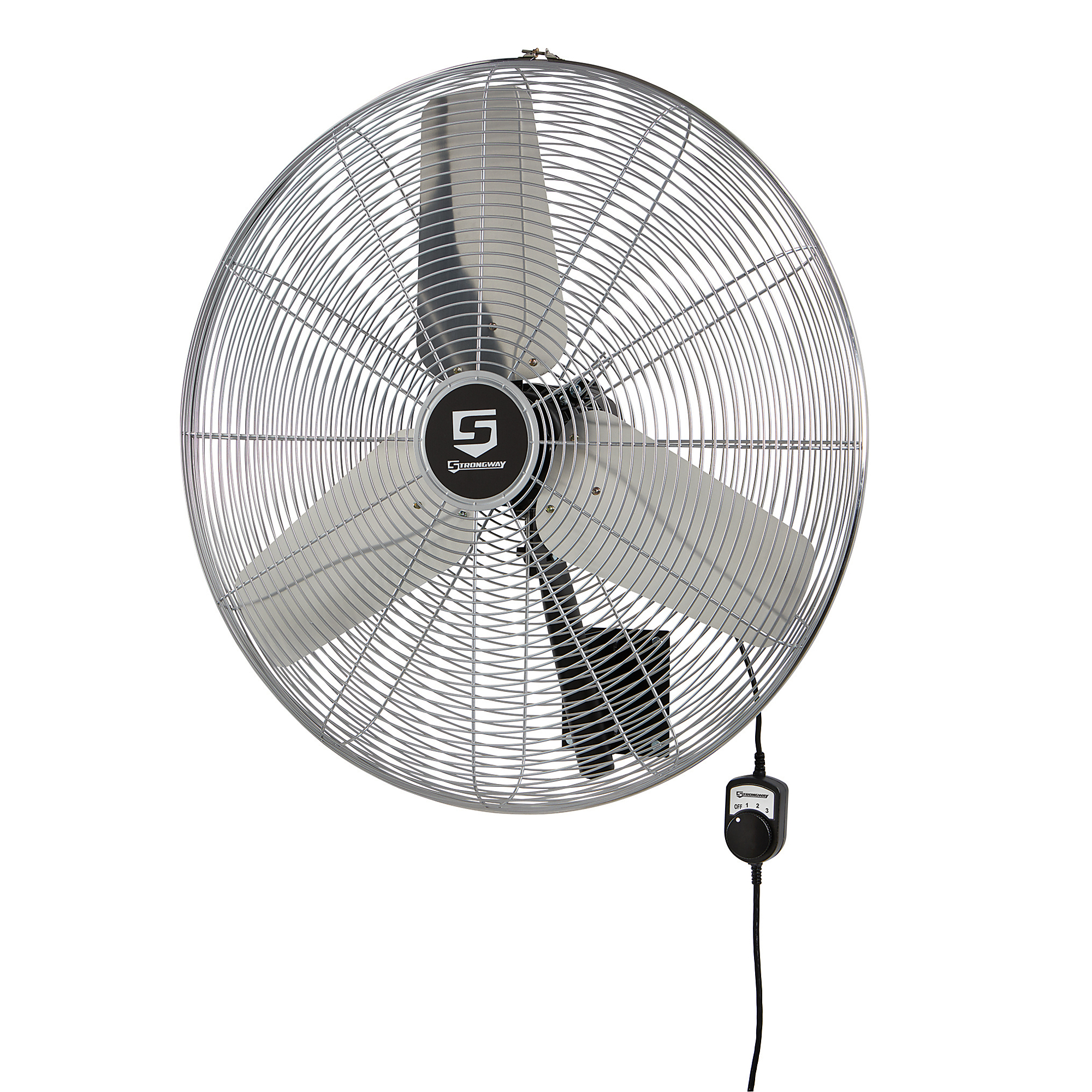 Strongway Oscillating Wall-Mount Fan, 30Inch, 6500 CFM