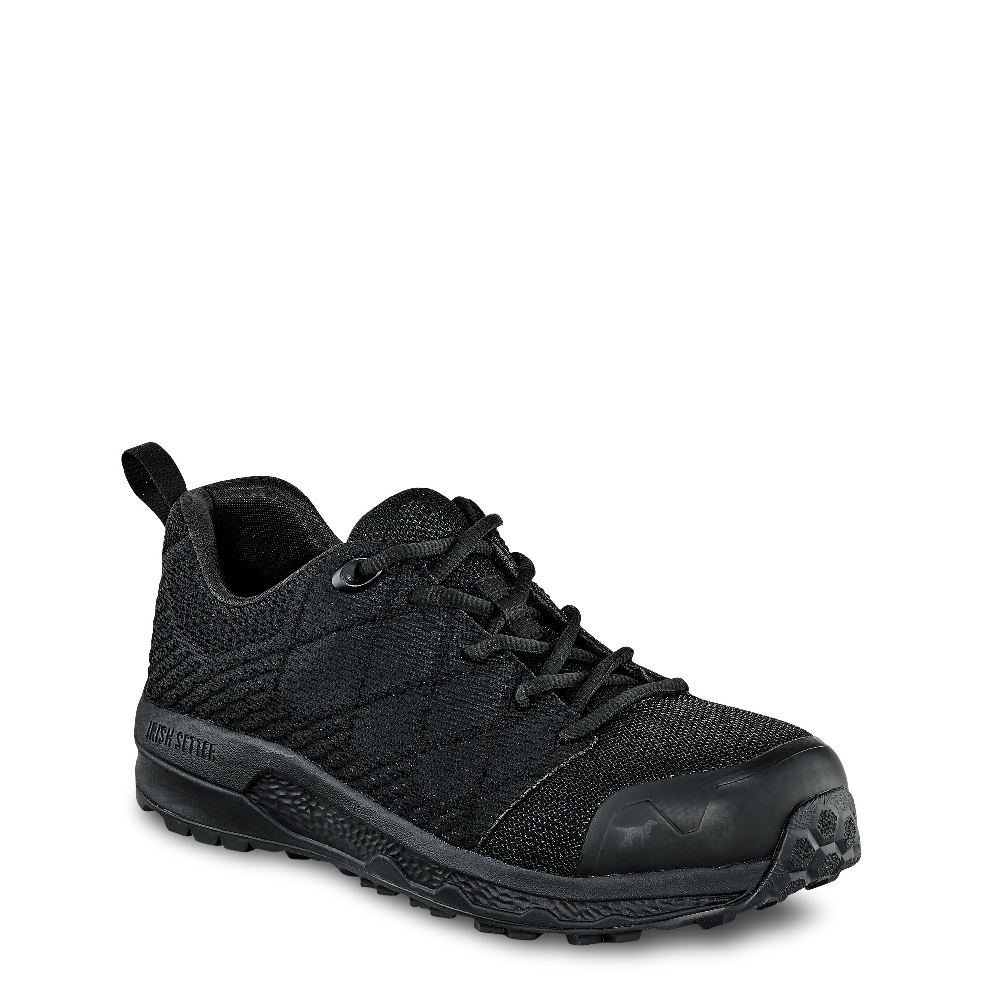 Irish Setter, Nisswa Women's Oxford Aluminum Safety-Toe Oxford Shoe, Size 6 1/2, Width Narrow, Color Black, Model 83242