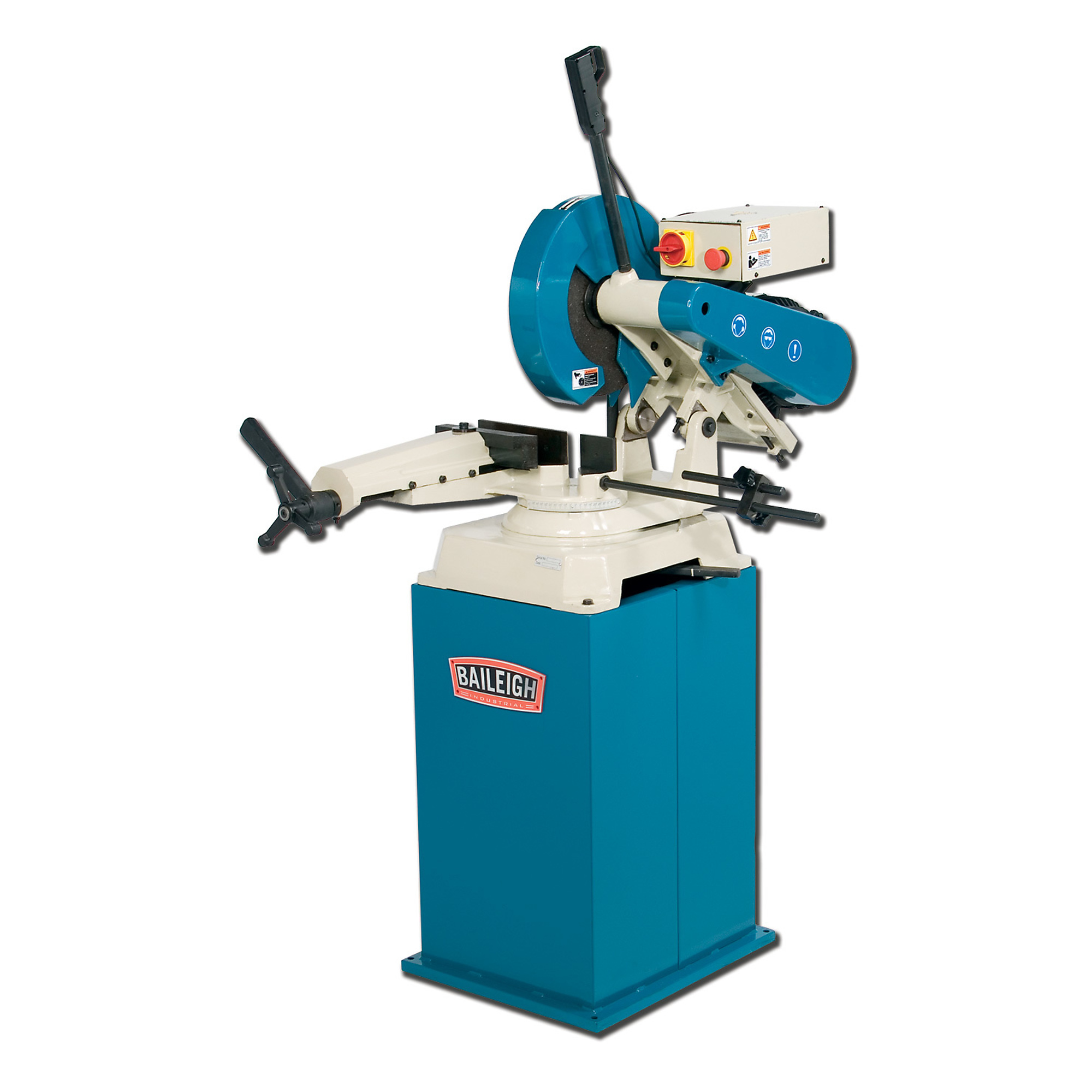 Baileigh Manual Abrasive Cut-Off Band Saw, 7-1/2 HP, Volts 220, Model AS-350M