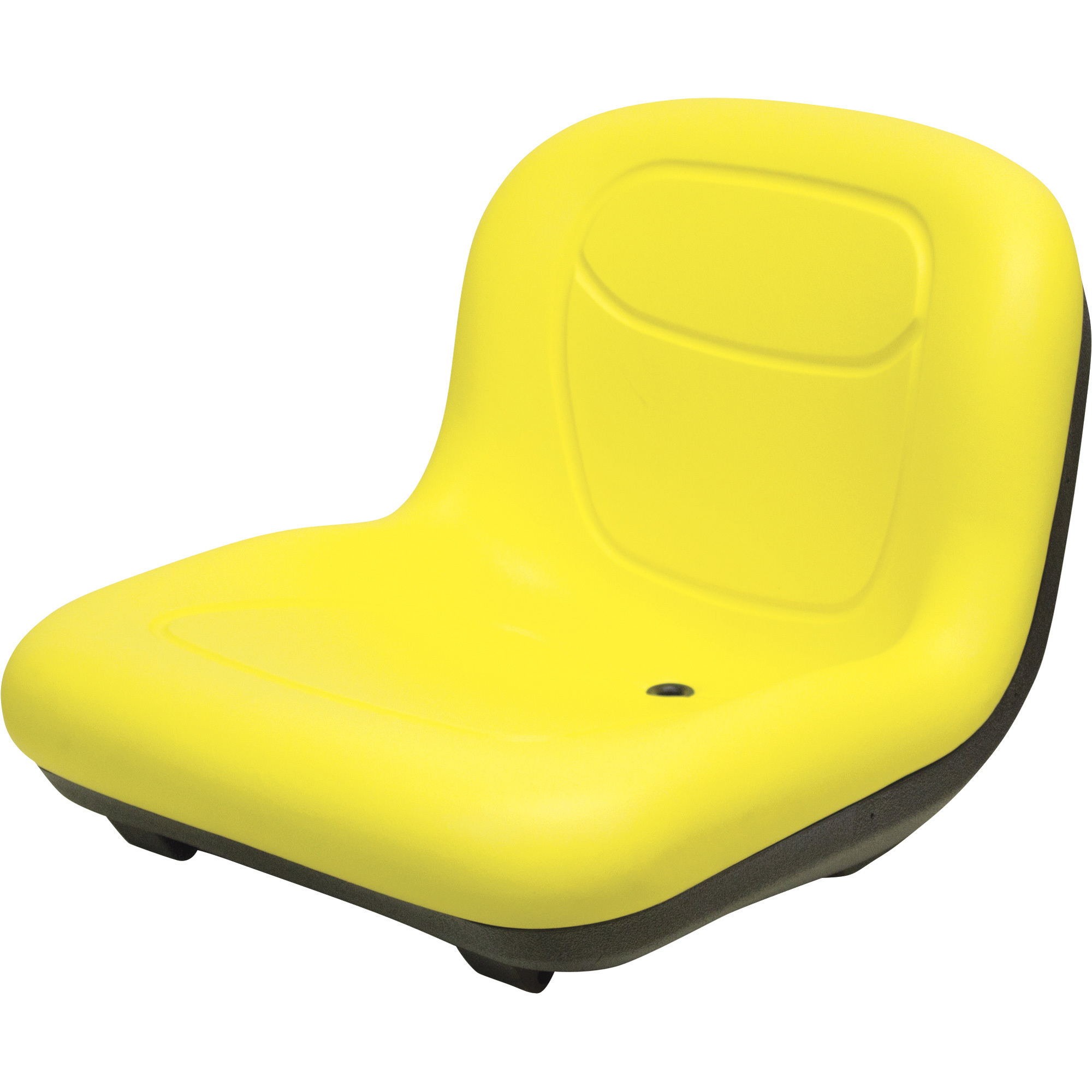 K & M Uni Pro Hinged Bucket Seat, Yellow, Model 8280