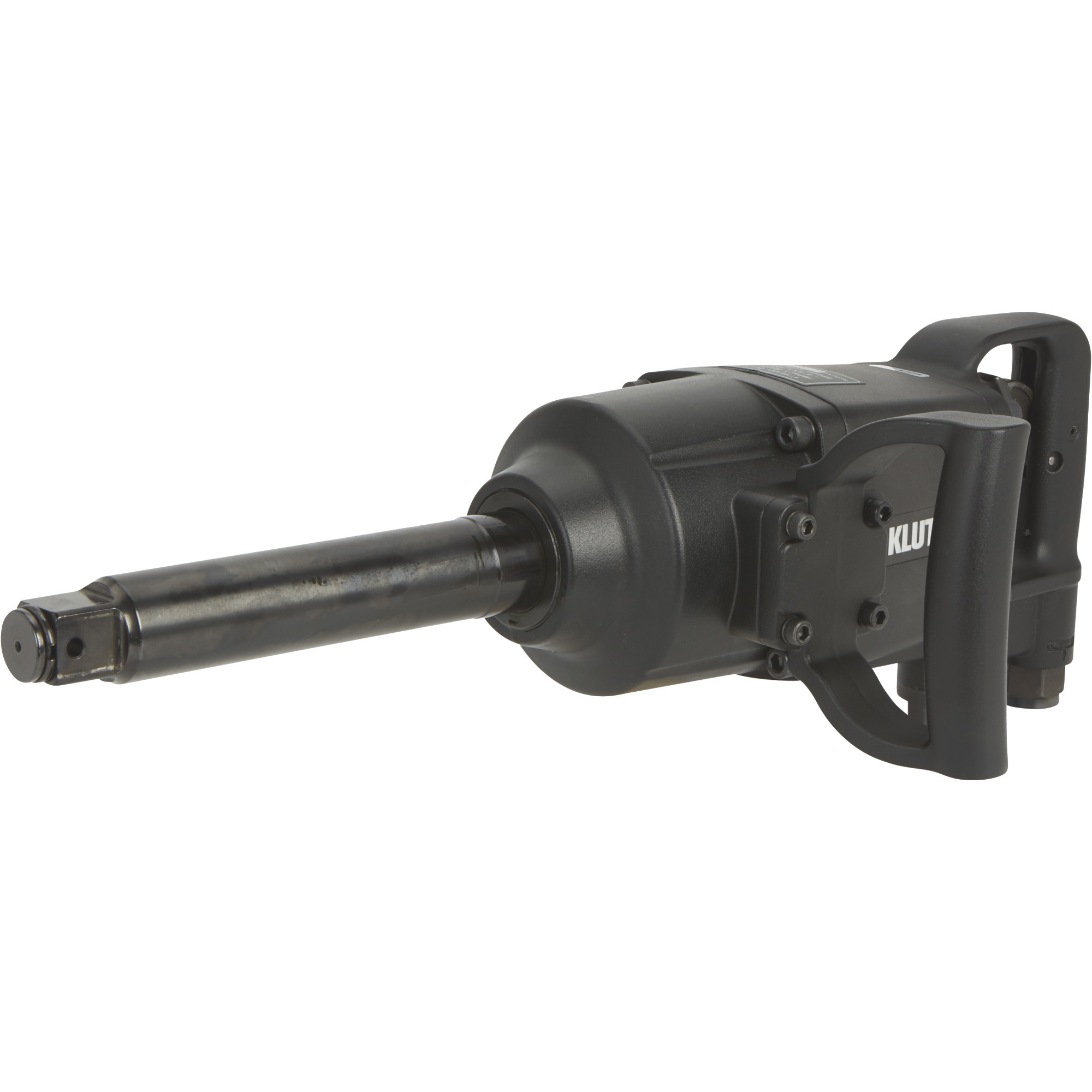 Klutch Heavy-Duty Air Impact Wrench with 8Inch Anvil and D-Handle, 1Inch Drive, 10 CFM, 2500 Ft./Lbs. Torque