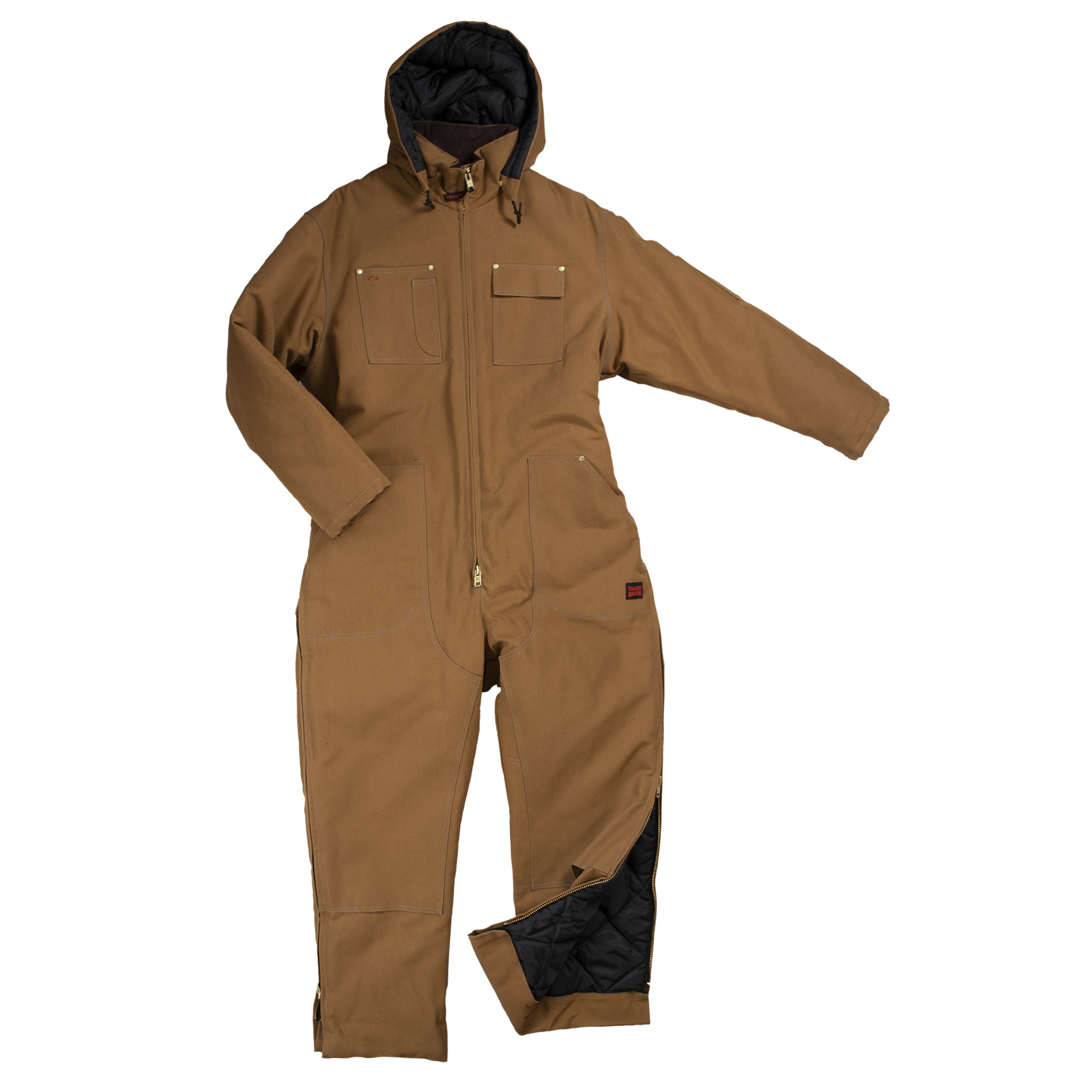 Tough Duck, Insulated Duck Coverall, Size XL, Color Brown, Model WC011