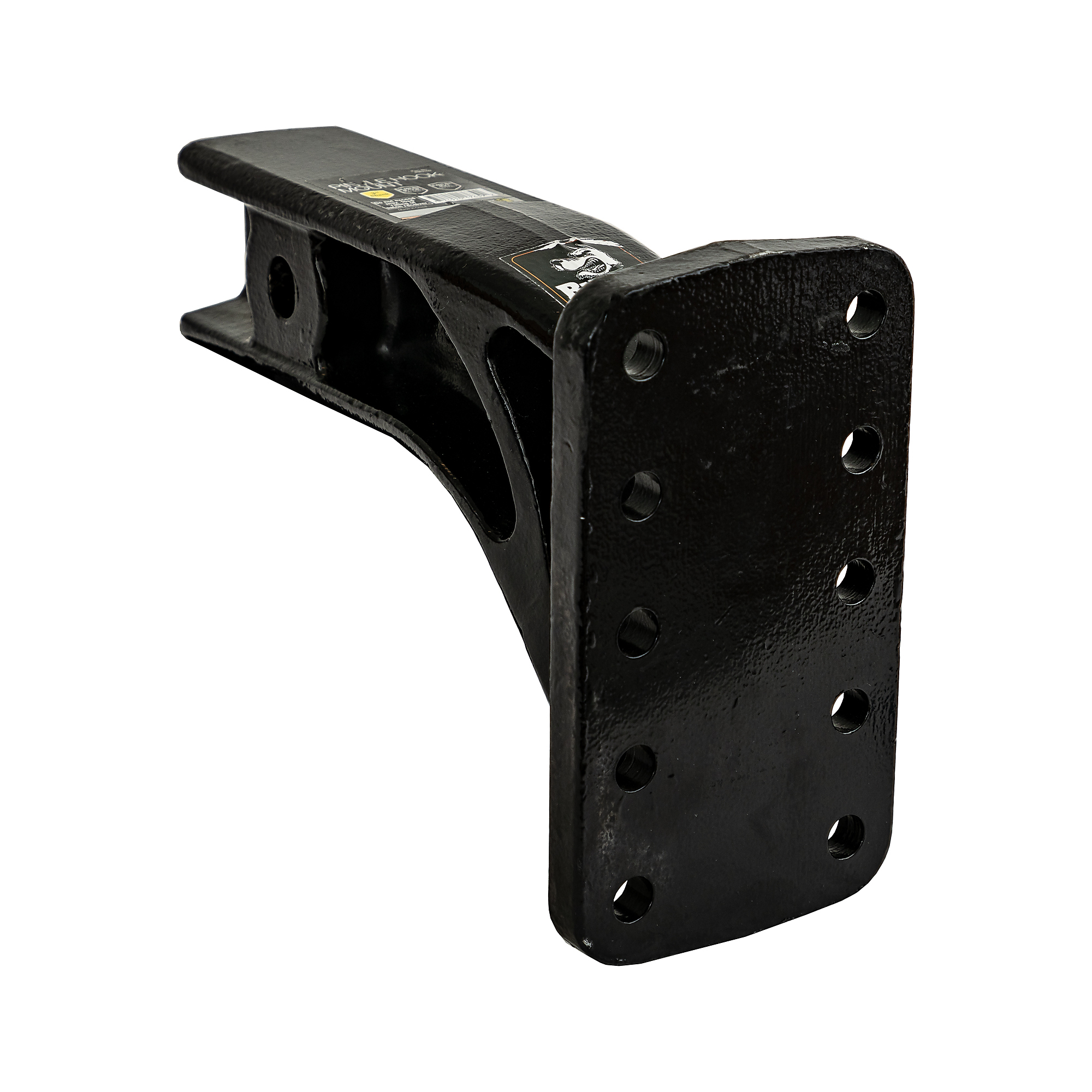 Buyers Products, 3Inch Pintle Hook Mount-4 Position, 10Inch Solid Shank, Model PM3109