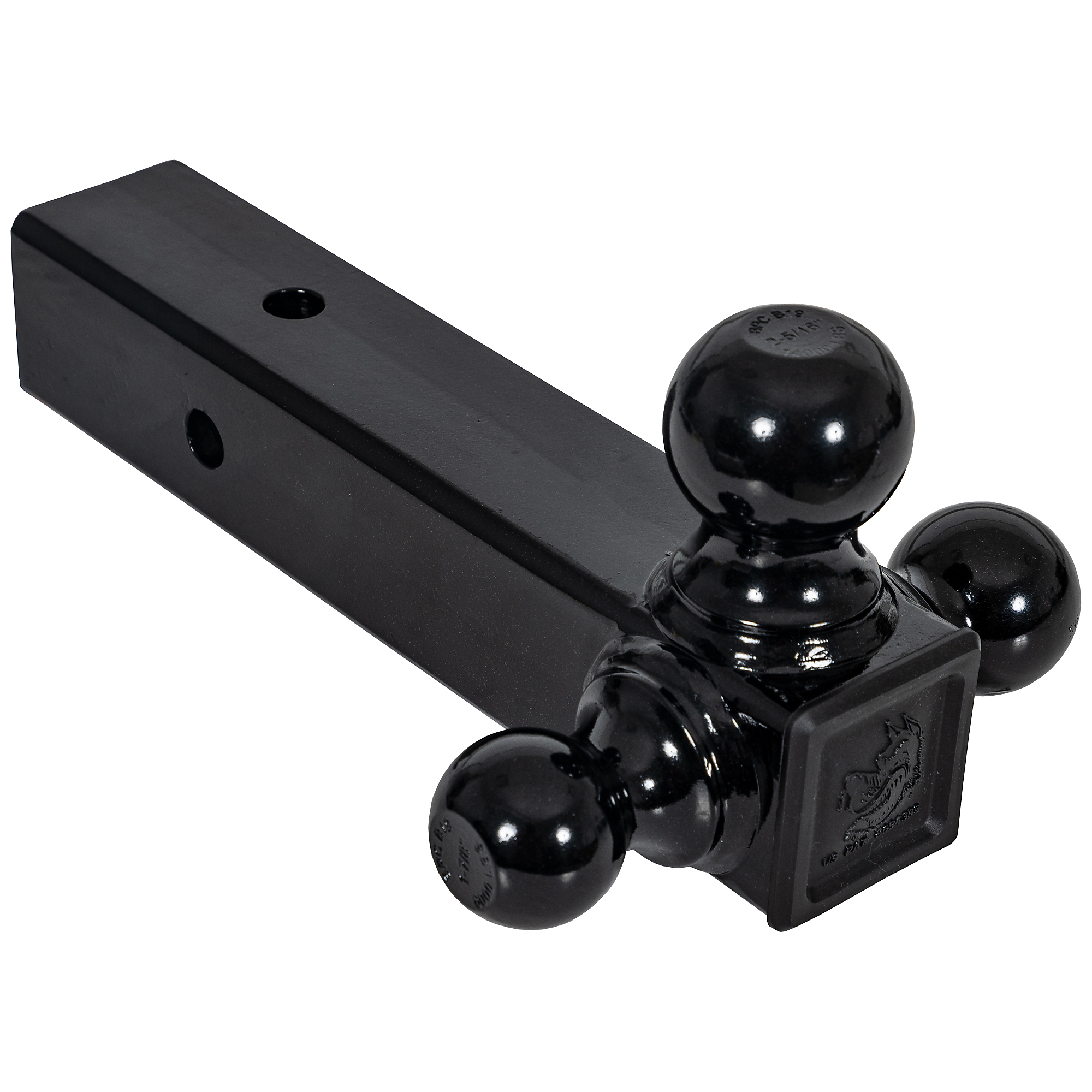 Buyers Products, Tri-Ball Hitch w Blck Towing Balls, 2-1/2Inch Rcvr, Model 1802250