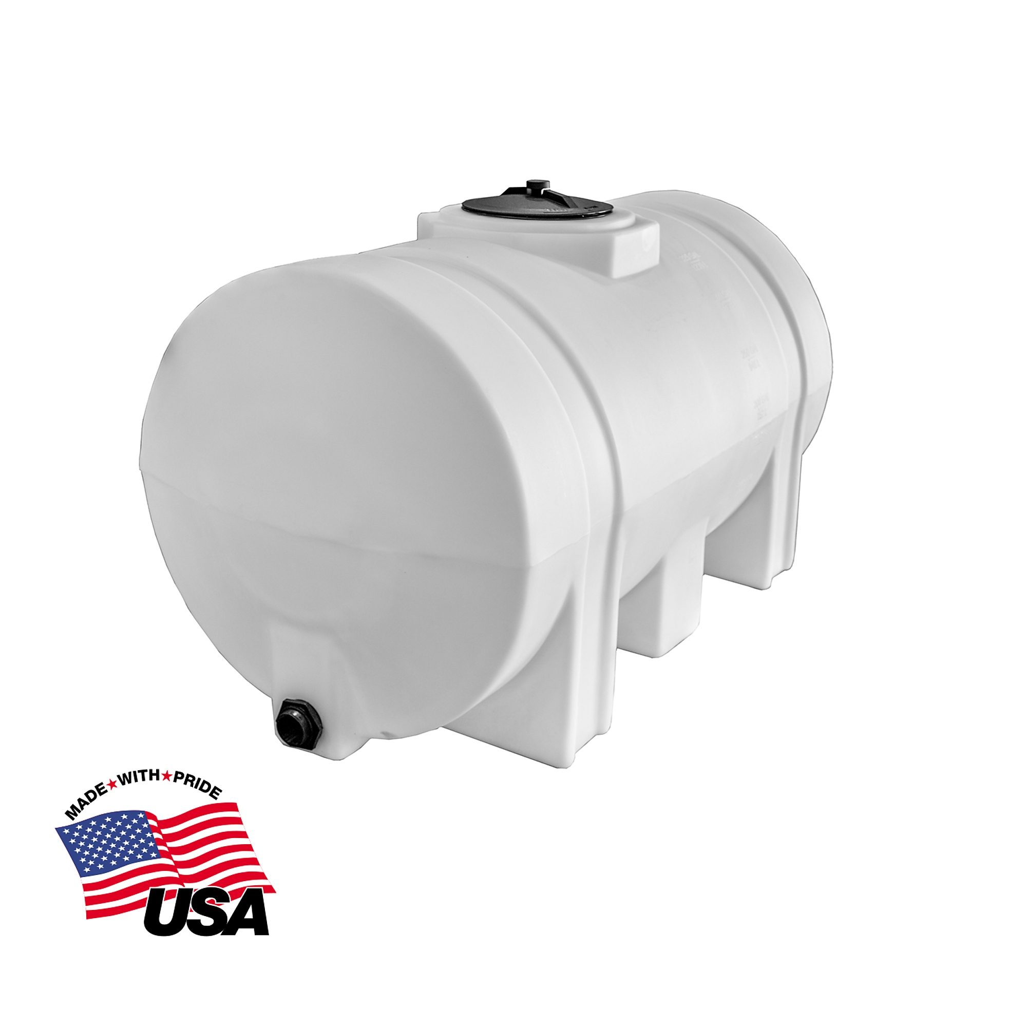 RomoTech 65-Gallon Poly Storage Tank â Legged Tank, Model 82123939