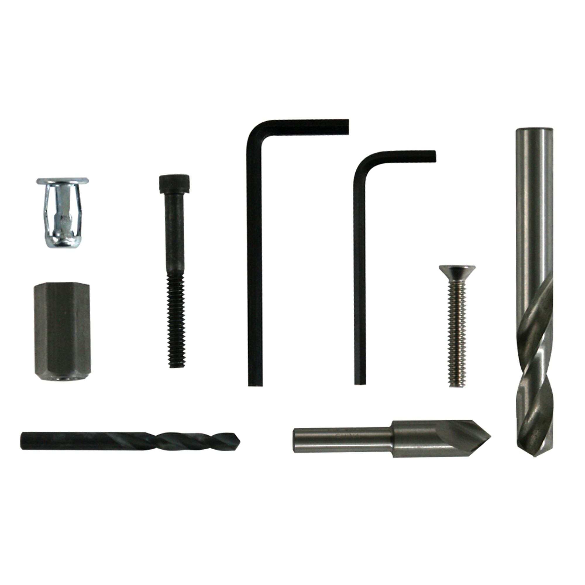 Discount Ramps Hardware Install Kit, Aluminum, Model ALUMI-LOC-KIT