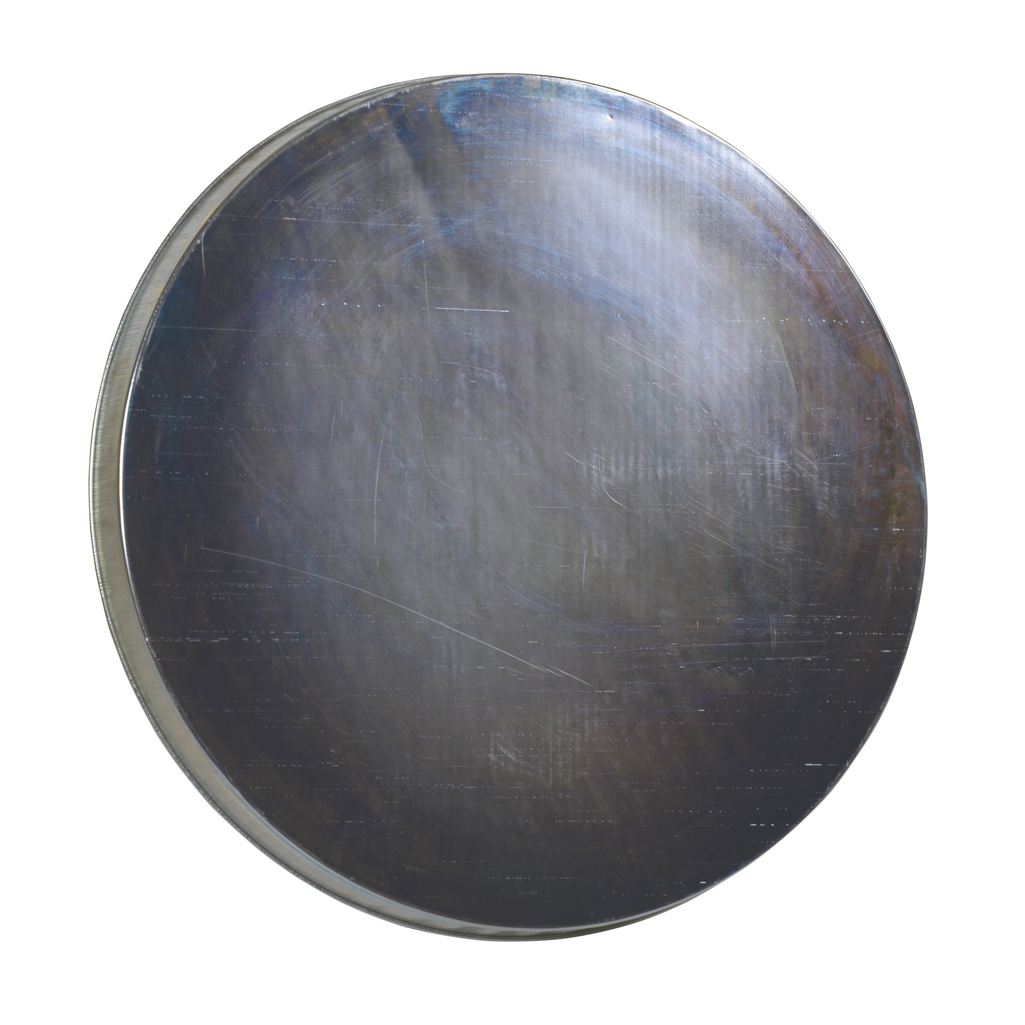 Vestil, Galvanized open head drum cover, Diameter 25 in, Material Steel, Model DC-245