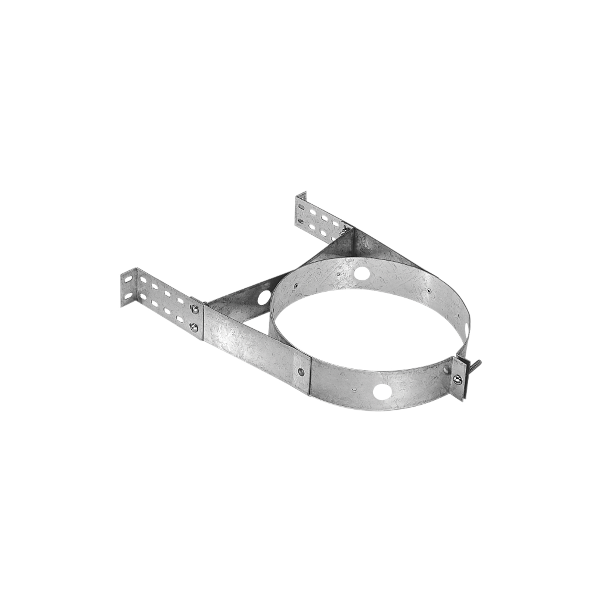 DuraVent, 8Inch Diameter Wall Strap, Included (qty.) 1 Material Galvanized Steel, Model 8DP-AWS