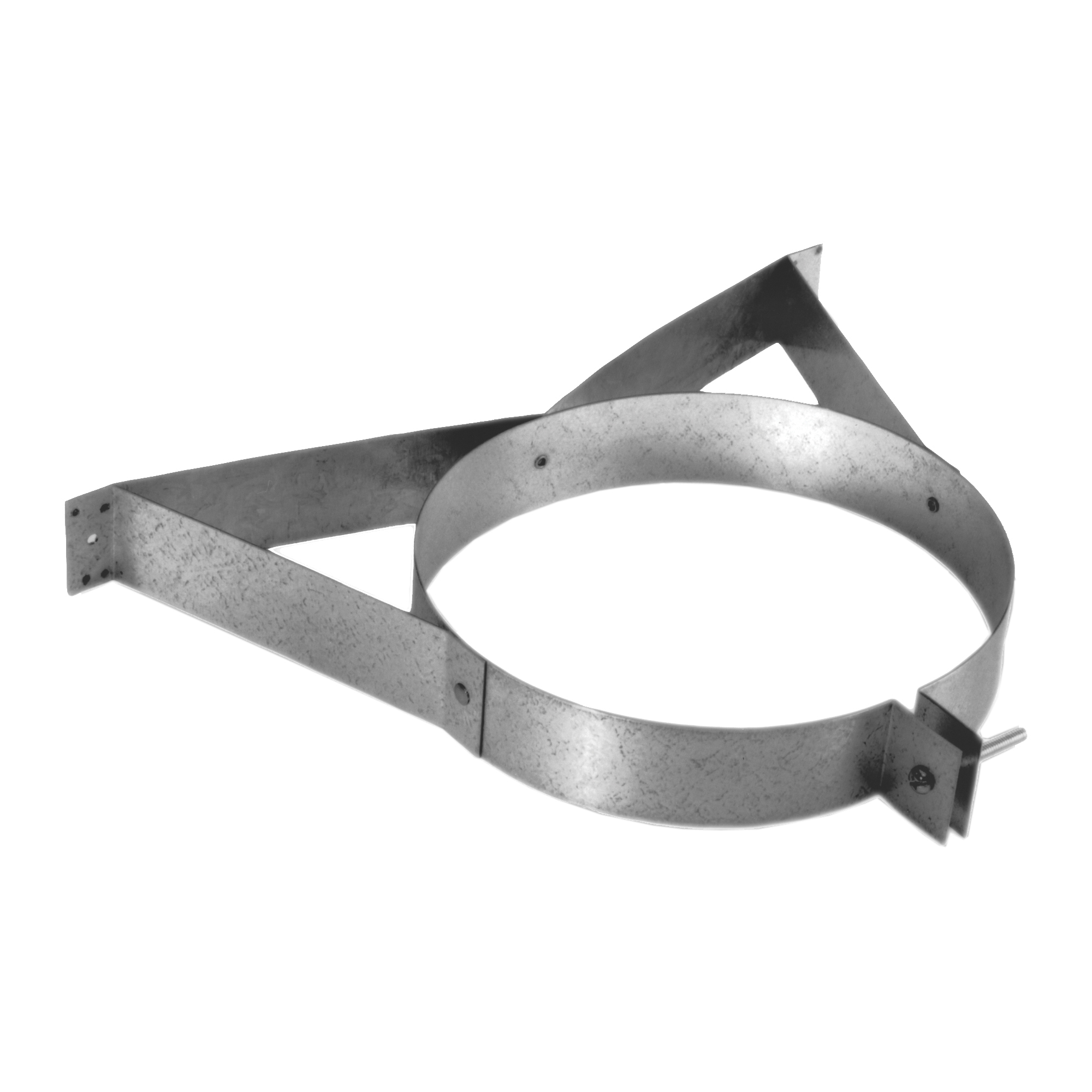 DuraVent, 8Inch Diameter Wall Strap, Included (qty.) 1 Material Galvanized Steel, Model 8DP-WS