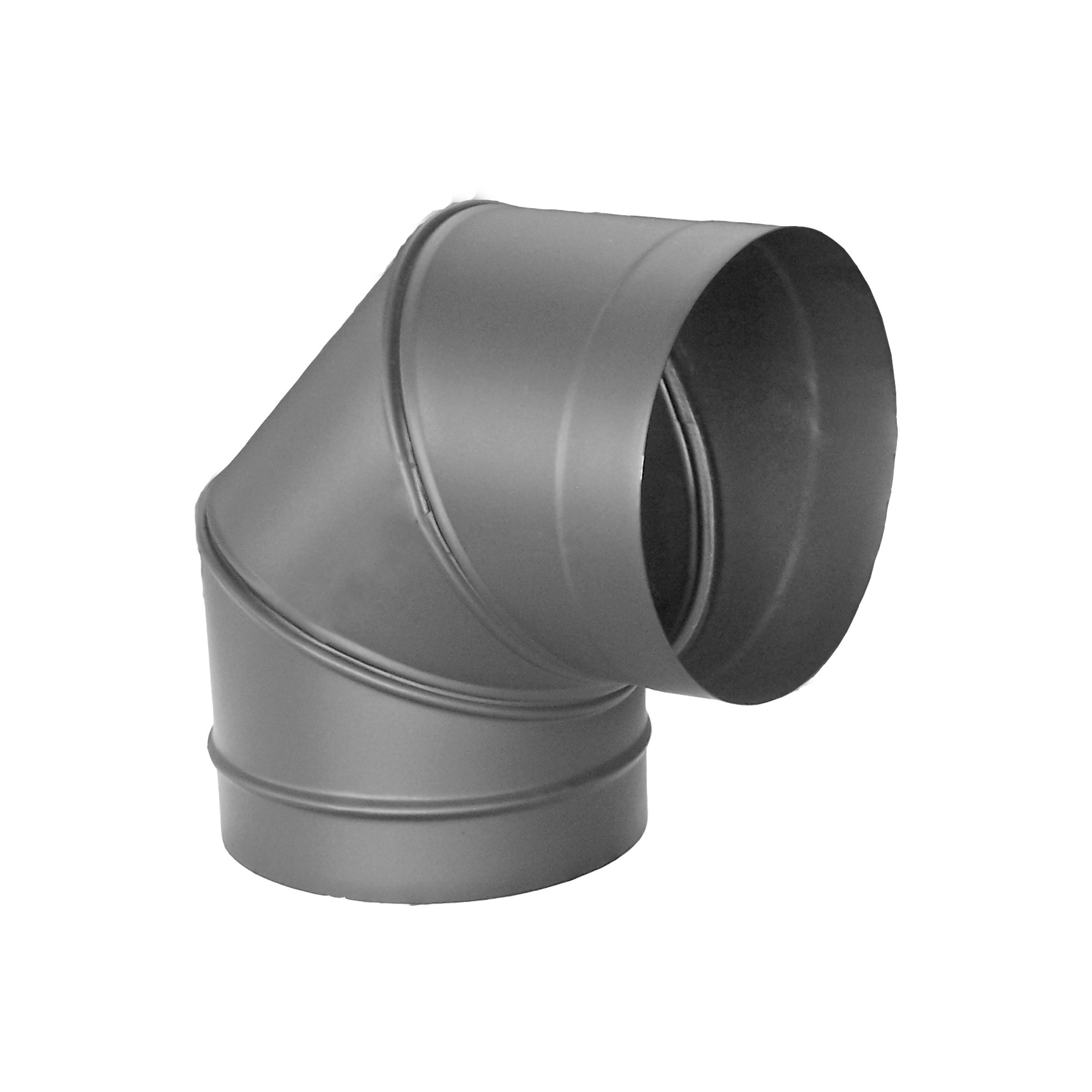 DuraVent, 8Inch Diameter 90Â° Adjustable Elbow Single Wall, Included (qty.) 1 Material Stainless Steel, Model 8DBK-E90