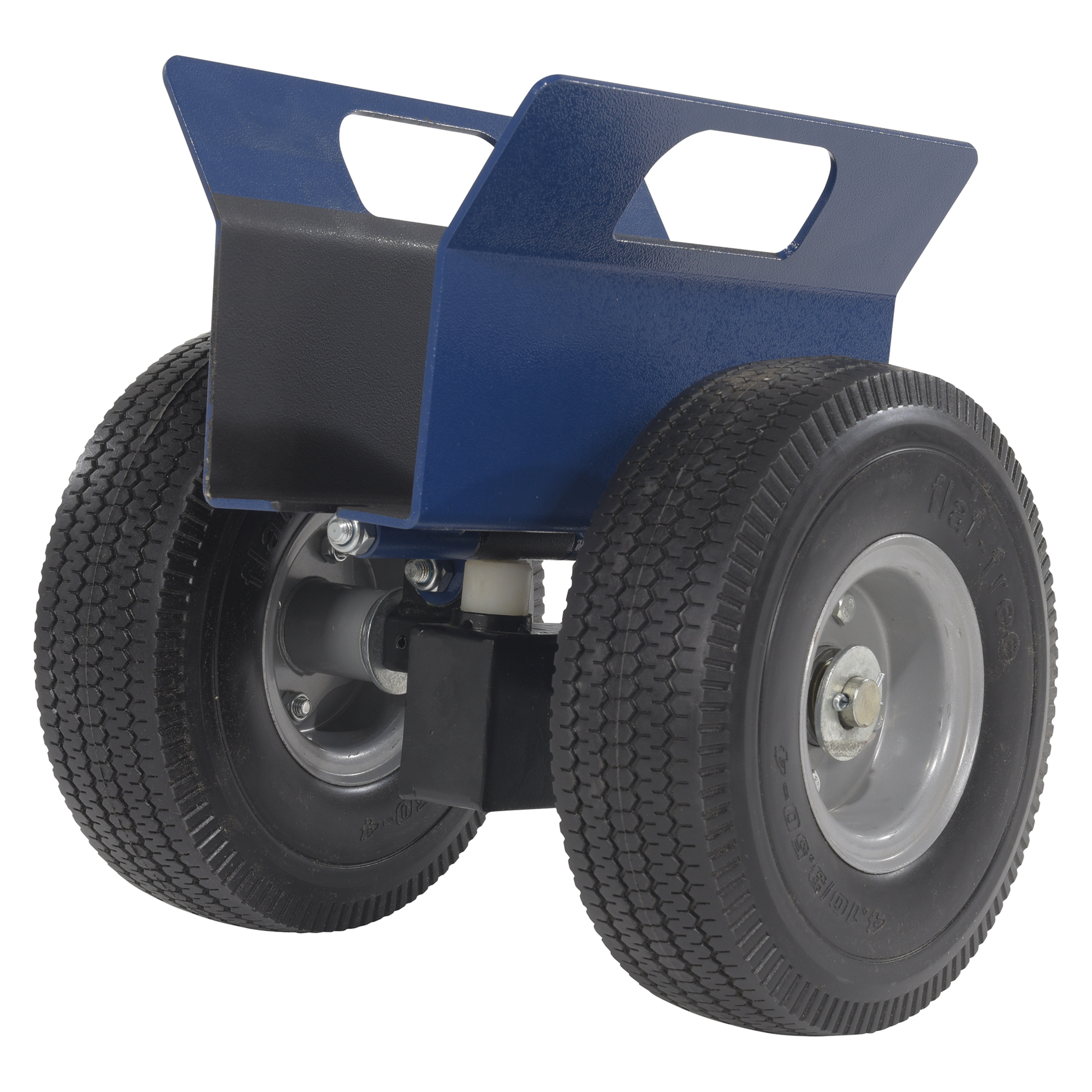 Adjustable Panel Dolly - Foam-Filled Wheels, Steel, 500-Lb. Capacity, Auto Clamp, Model# - Vestil PLDL-HD-4-10FF