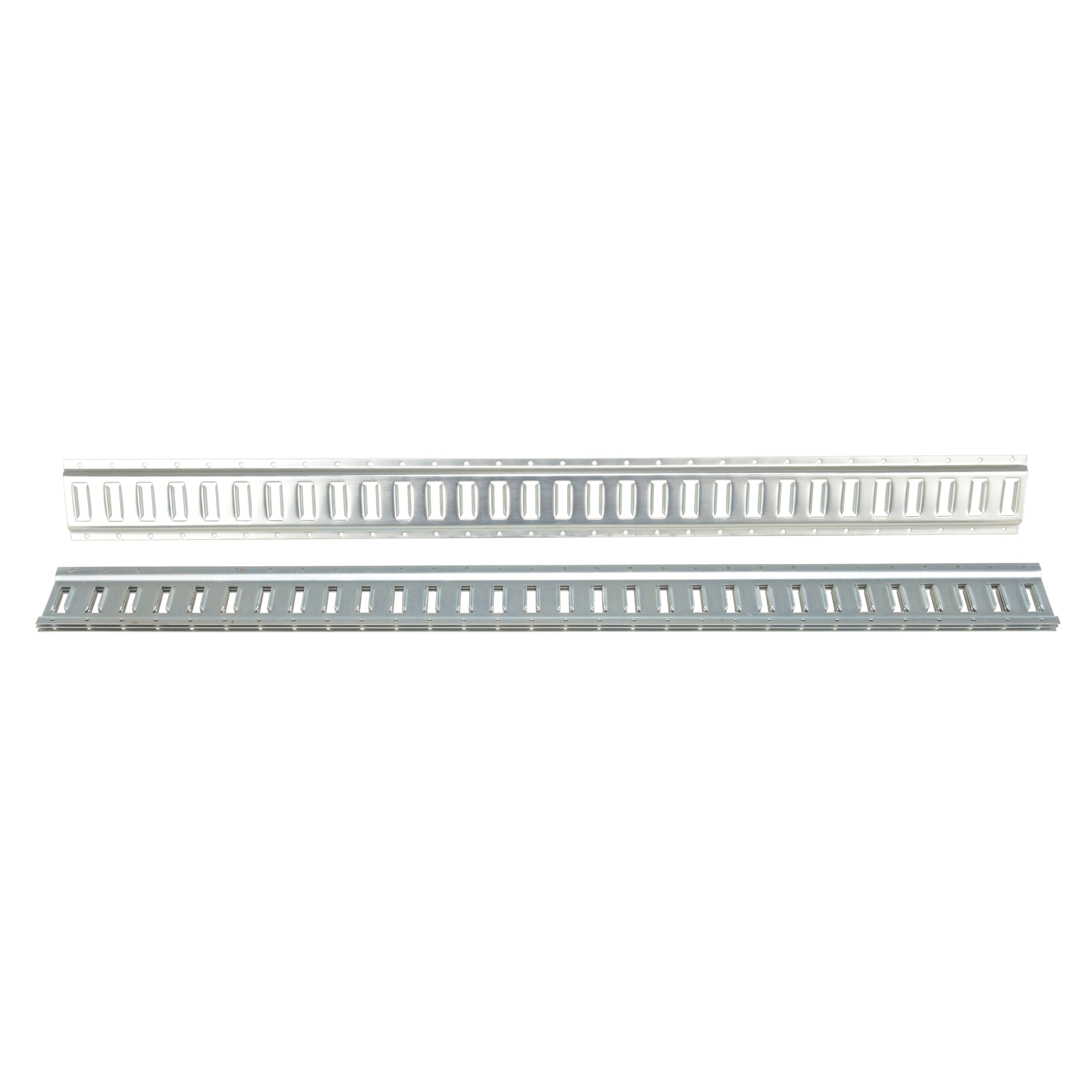 E-Track - 61in. x 6in., Steel, Zinc Plated, Model# - Vestil E-TRK-5-ZN-4PK