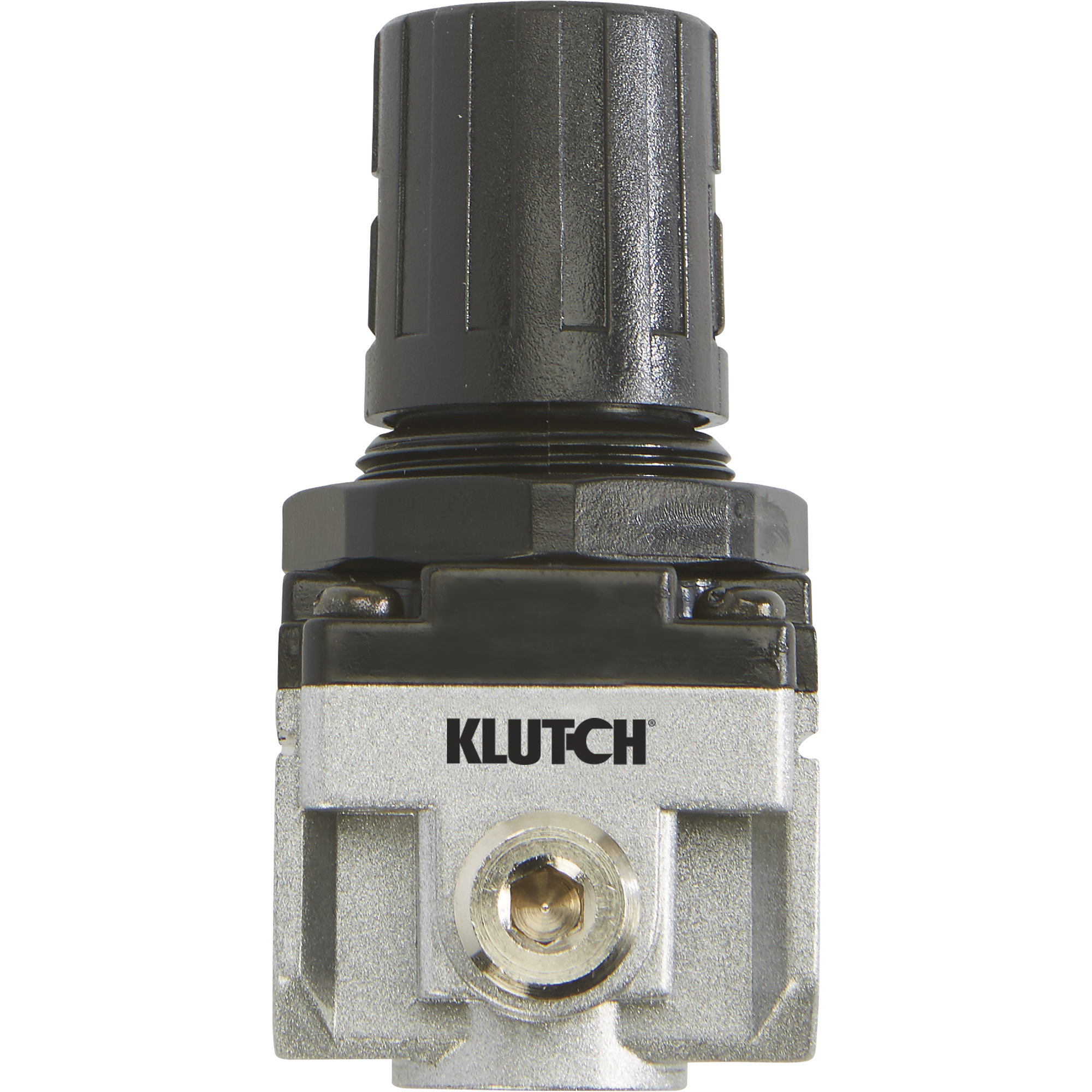 Klutch Mini Air Compressor Regulator, 1/4Inch, 220 Max. PSI, 21 CFM