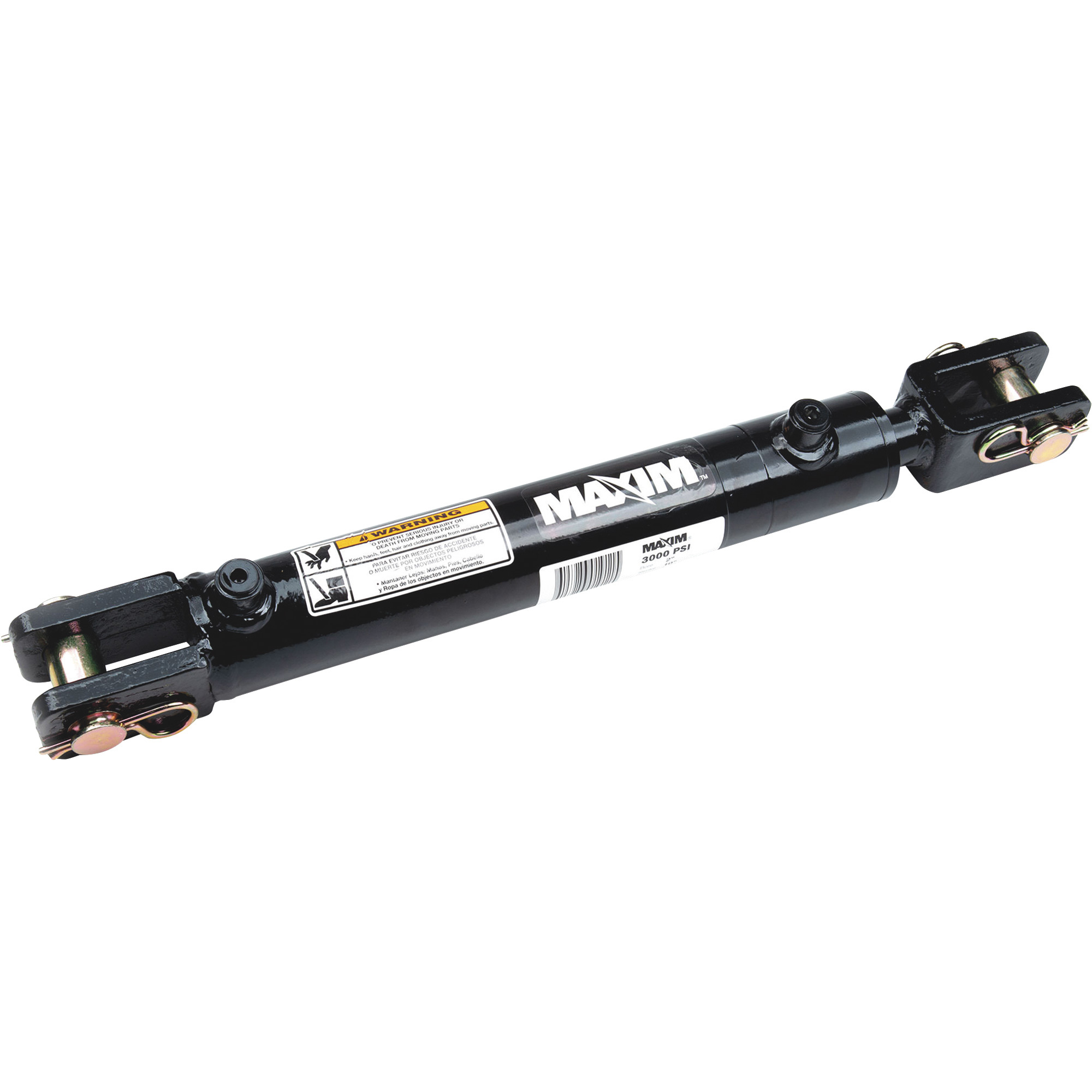 Maxim, WC Welded Cylinder, Max. PSI 3000, Bore Diameter 3 in, Stroke Length 20 in, Model 288435