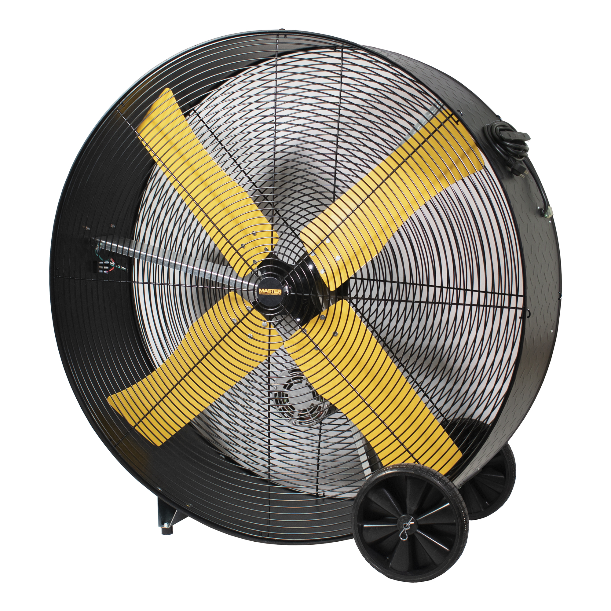Master, High Capacity Barrel Fan, Fan Diameter 48 in, Air Delivery 17200 cfm, Volts 120, Model MAC-48-BDF-C