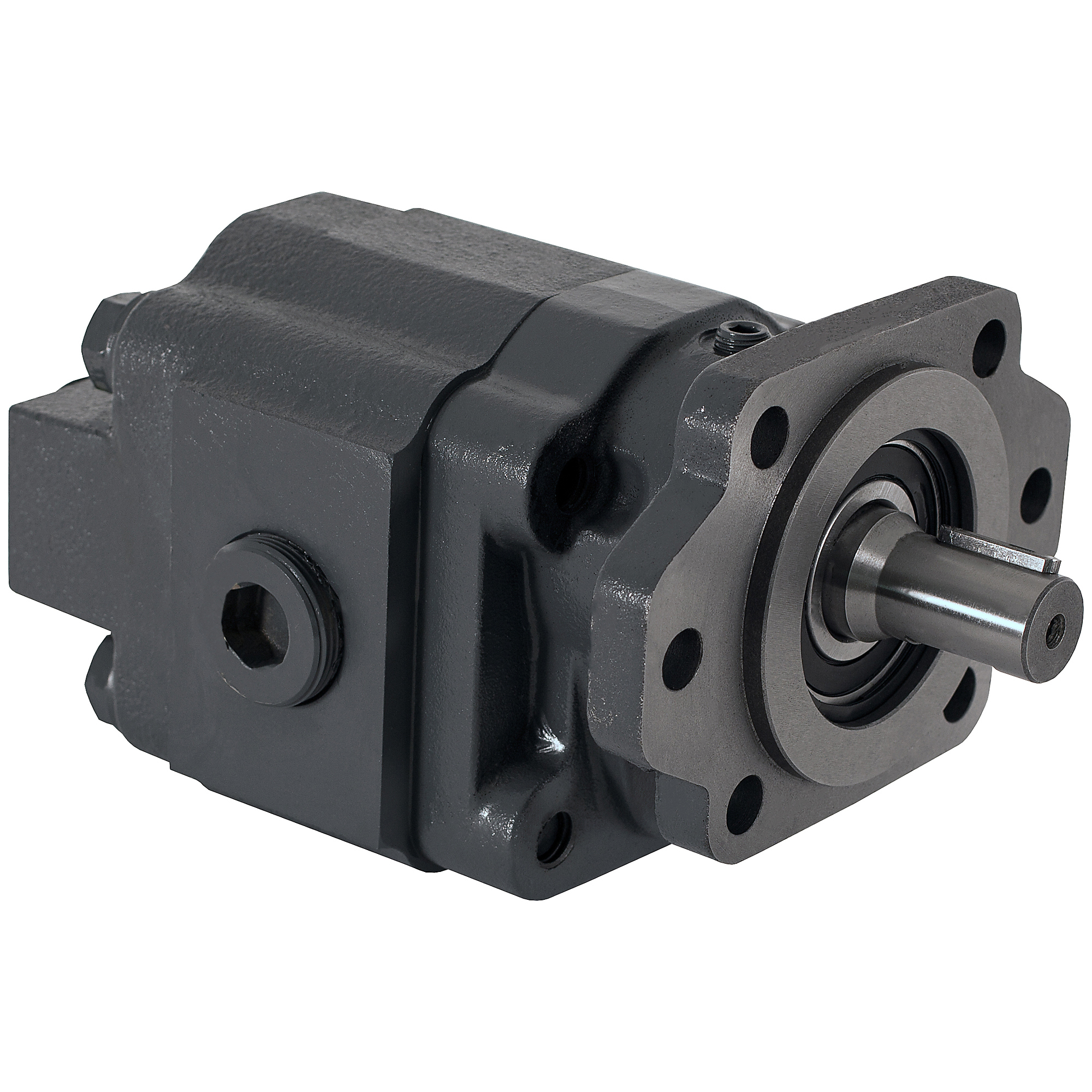 Buyers Products, Hydraulic Pump 2/4 BOLT 1Inch, Max. PSI 2500 Max. RPM 2000 Max. Flow Rate 42 GPM, Model H5036203