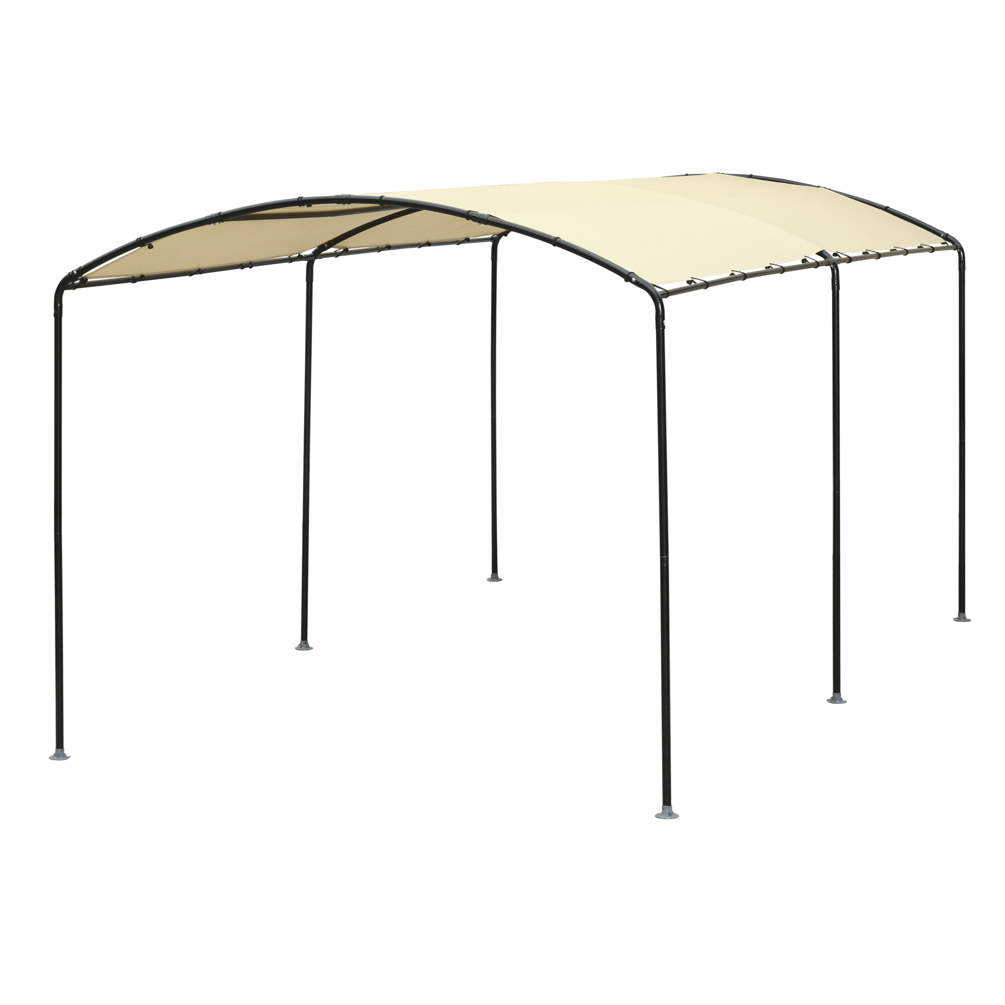 ShelterLogic, ShelterLogic Monarc Gazebo Canopy 9x16 25,881, Length 16 ft, Width 9 ft, Color Tan, Model 25881