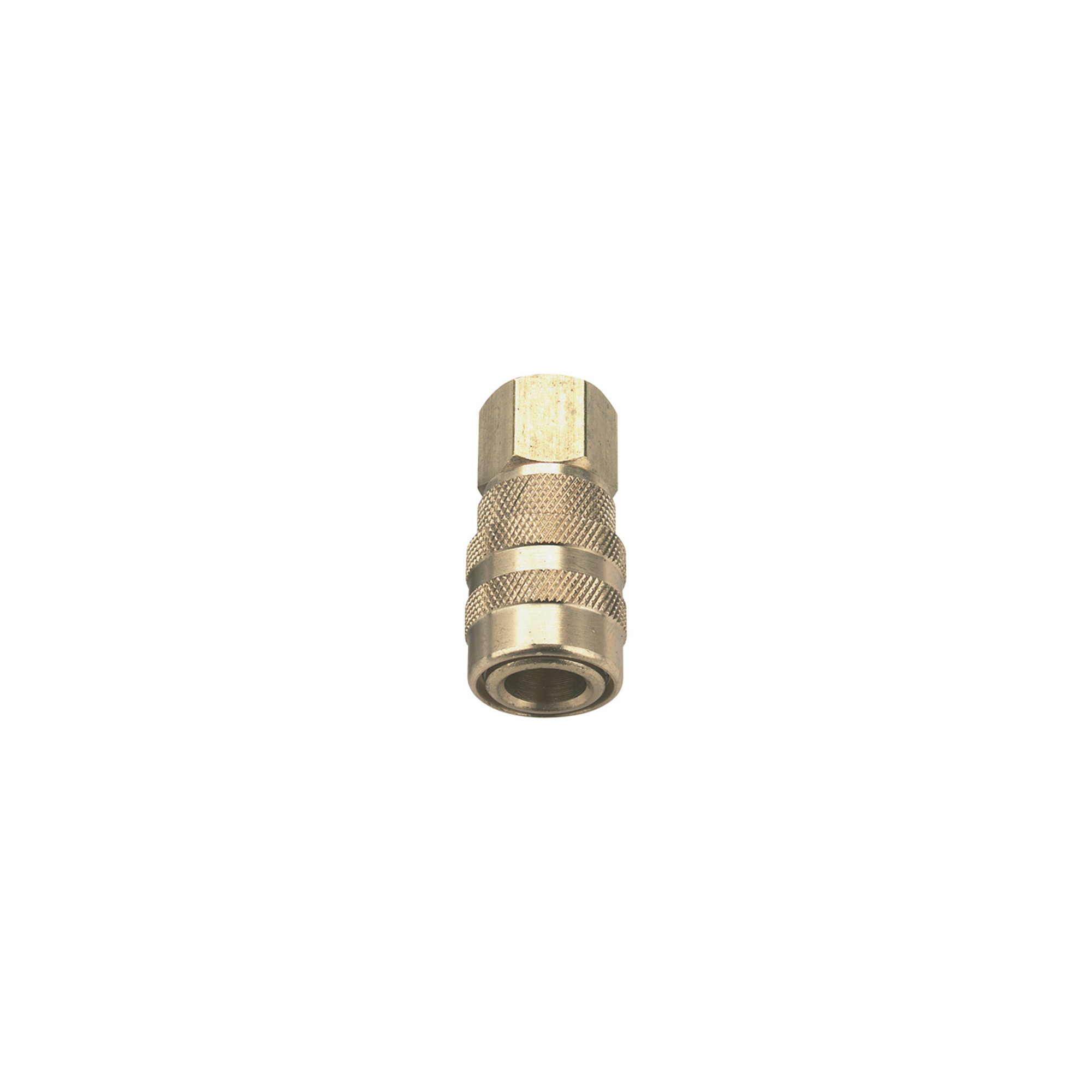 Klutch 1/4Inch NPT Female Coupler Set, 5-Piece