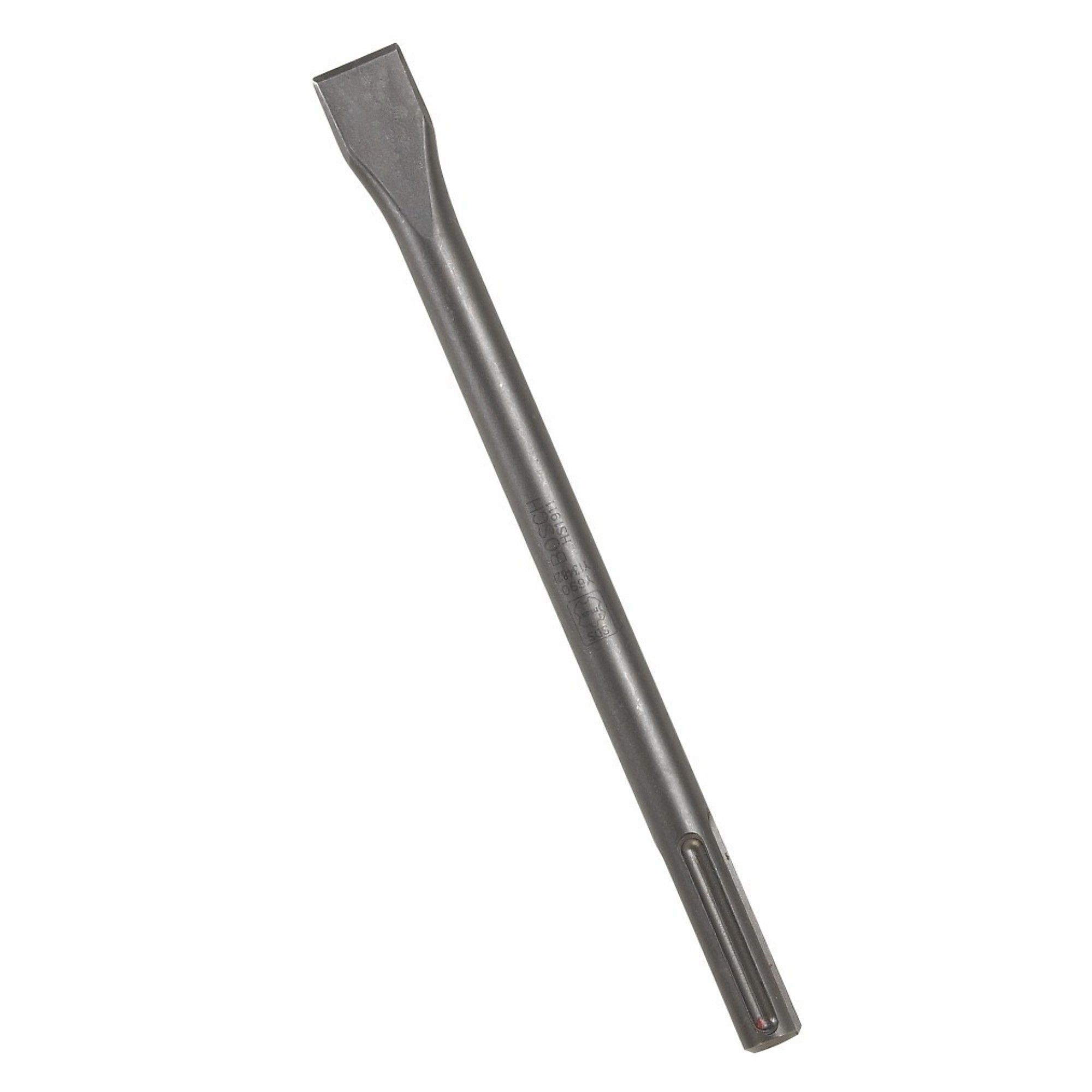 Bosch, SDS-MAX1Inch FLAT CHISEL, Width 0.95 in, Length 0.72 in, Material Steel, Model HS1911