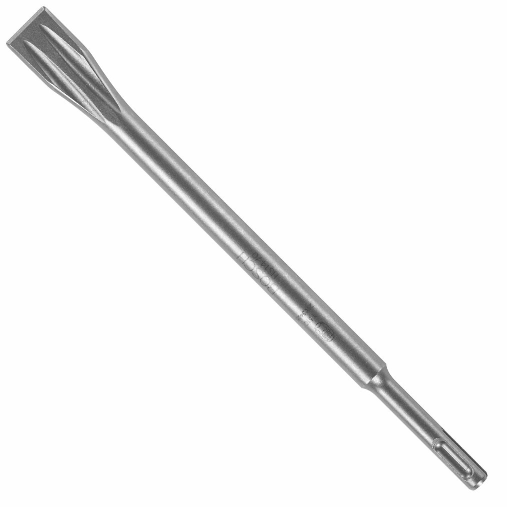 Bosch, SDS-PLUS VIPER FLAT CHISEL, Width 1.69 in, Length 0.56 in, Material Steel, Model HS1470