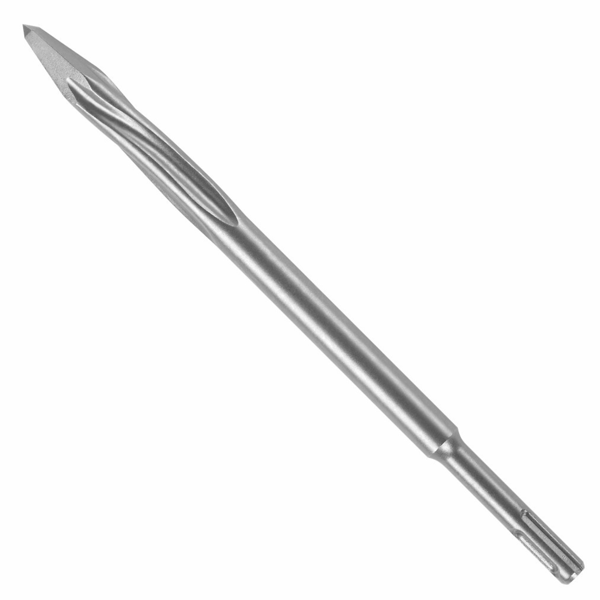 Bosch, SDS-PLUS POINTED CHISEL, Width 1.6 in, Length 0.55 in, Material Steel, Model HS1472