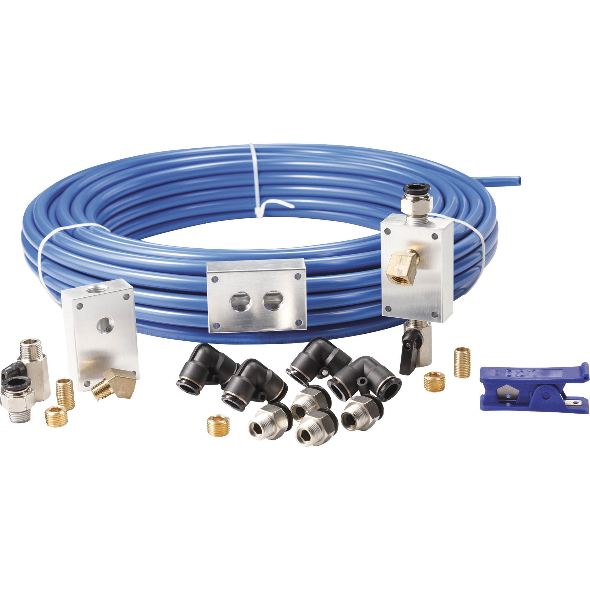 RapidAir 1/2Inch 100ft. Master Compressed Air Piping Kit, Model 90500