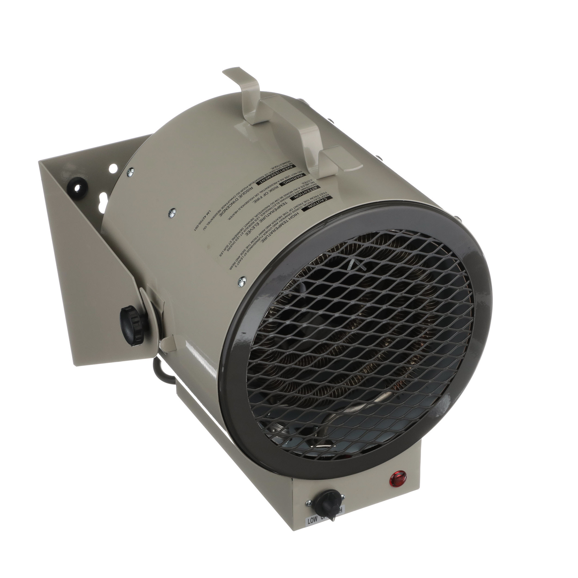 "TPI, 680 Series ""Bulldog"" Fan Forced Portable Heater, Fuel Type Electric, Heat Output 16384 Btu/hour, Heat Type Forced Air, Model HF685TC"