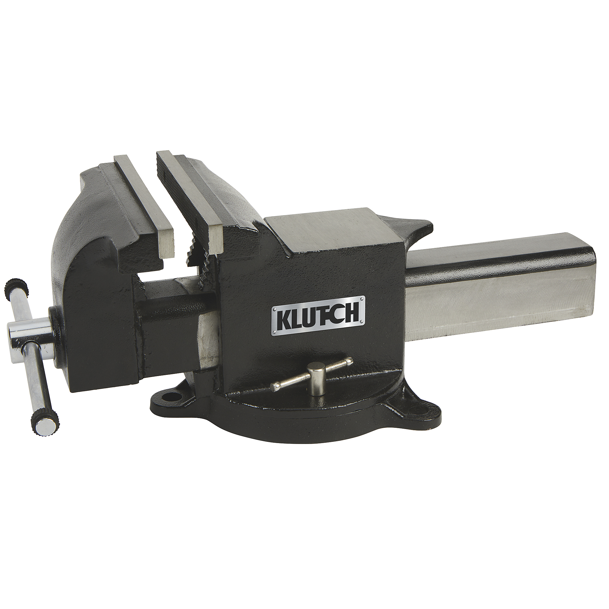 Klutch Heavy-Duty Bench Vise, 8Inch Jaw Width, Model AT-HDV-08