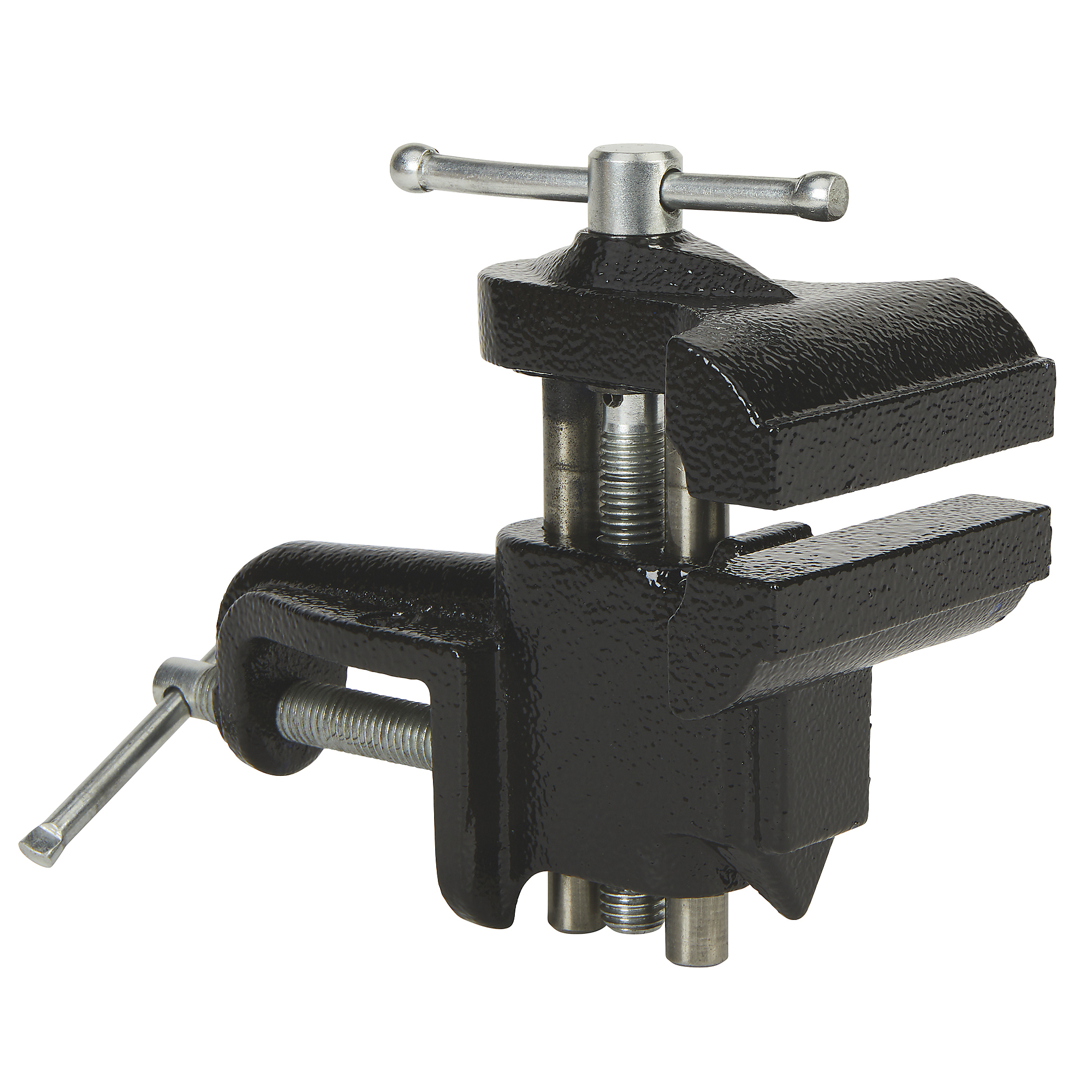 Ironton Clamp-On Bench Vise, 3Inch Jaw Width, 2-1/2Inch Jaw Capacity, Model AT-CV-03